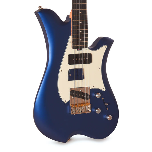 Bacci Leonardo Officina Baritone Radiance Ultramarine w/Figured Maple Neck & Ebony Fingerboard