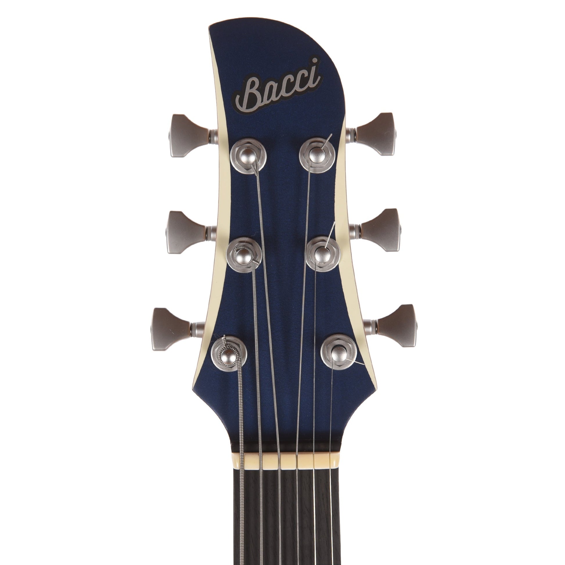 Bacci Leonardo Officina Baritone Radiance Ultramarine w/Figured Maple Neck & Ebony Fingerboard
