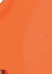 Bacci Leonardo Parato Bacci Orange Circles Roasted Figured Maple Neck w/Vegatrem