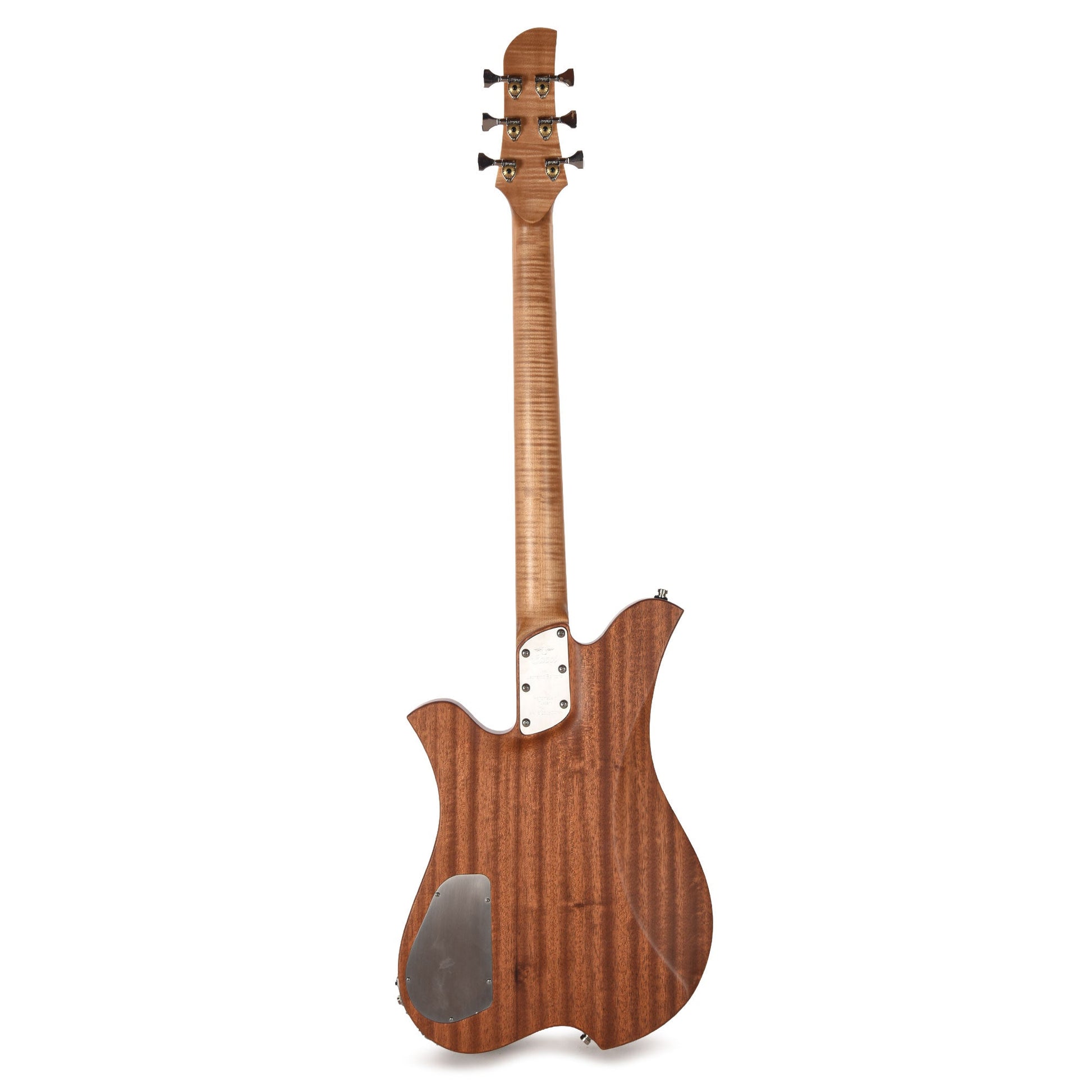 Bacci Leonardo Soffio Noce Dual Output Baritone Semi-Hollow Walnut Natural