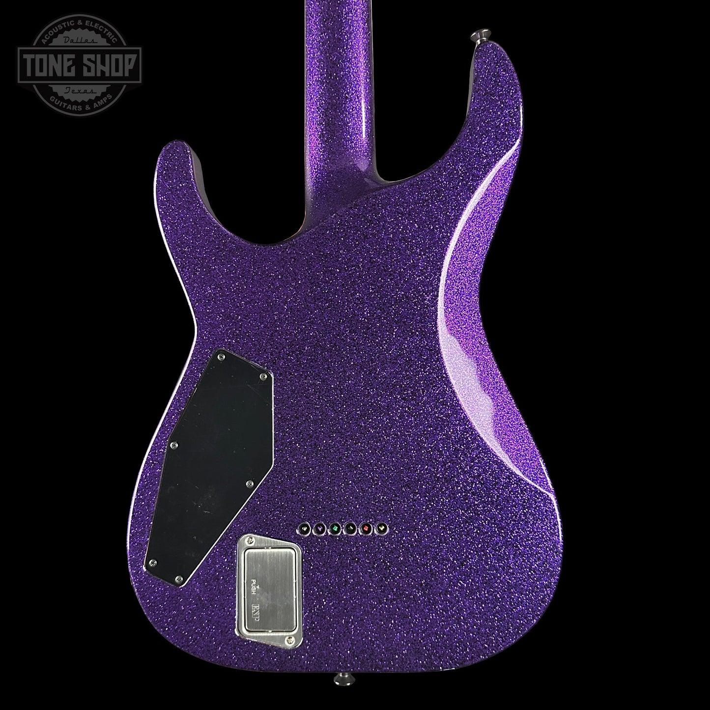 ESP USA Horizon-II Purple Sparkle EMG's w/Case