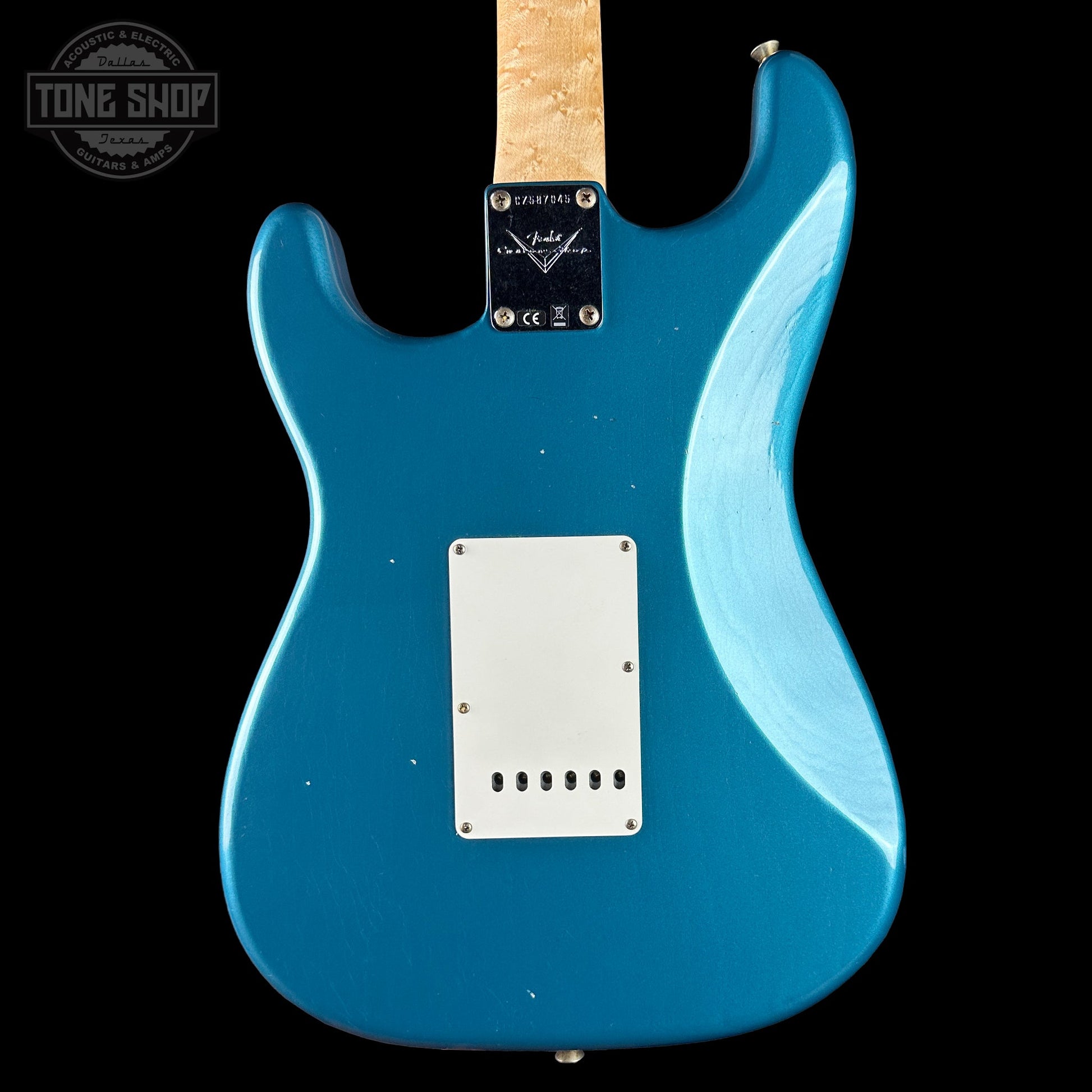 Fender Custom Shop 1963 Stratocaster Journeyman Relic Ocean Turquoise AAA Maple Neck w/case
