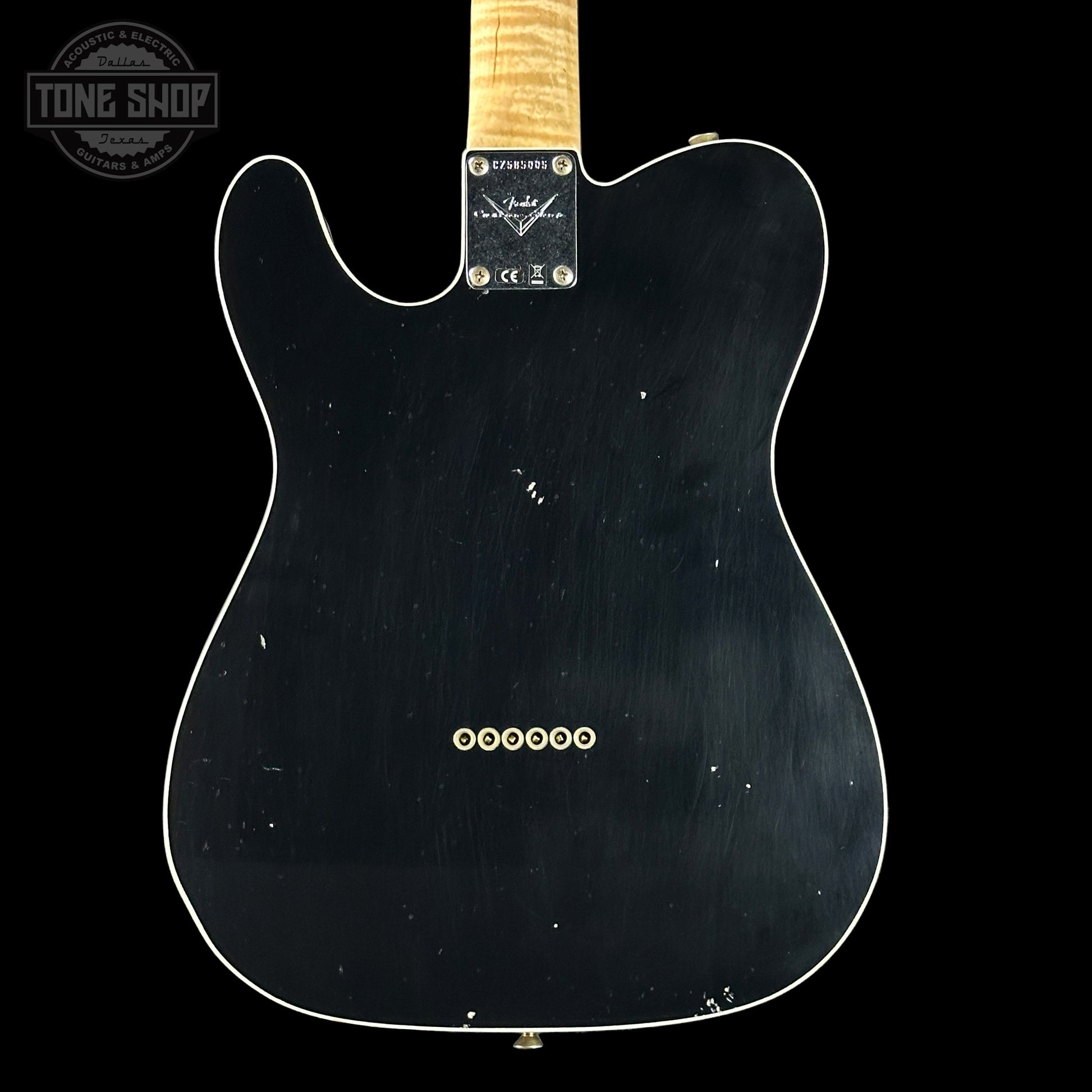 Fender Custom Shop 60's Telecaster Custom Journeyman Relic Black w/case
