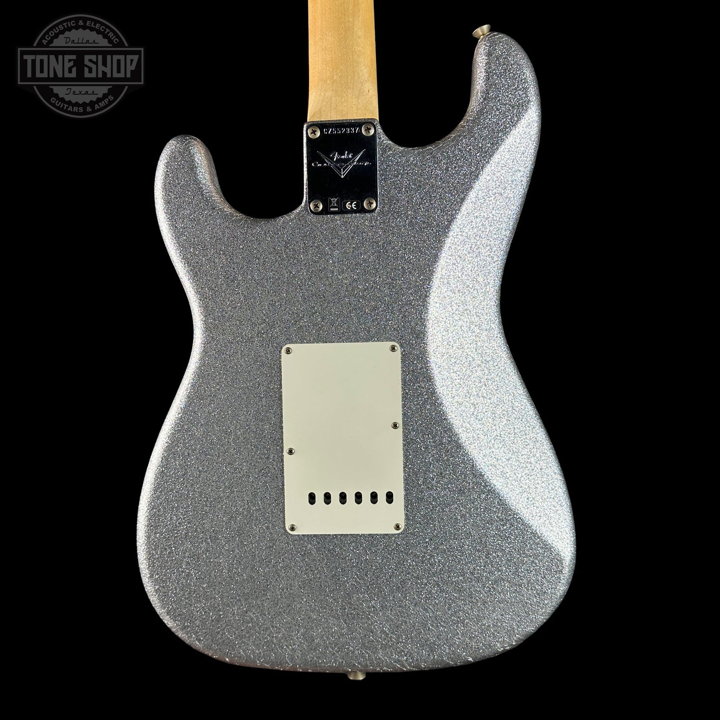 Fender Custom Shop 1969 Stratocaster Journeyman Relic Silver Sparkle w/case