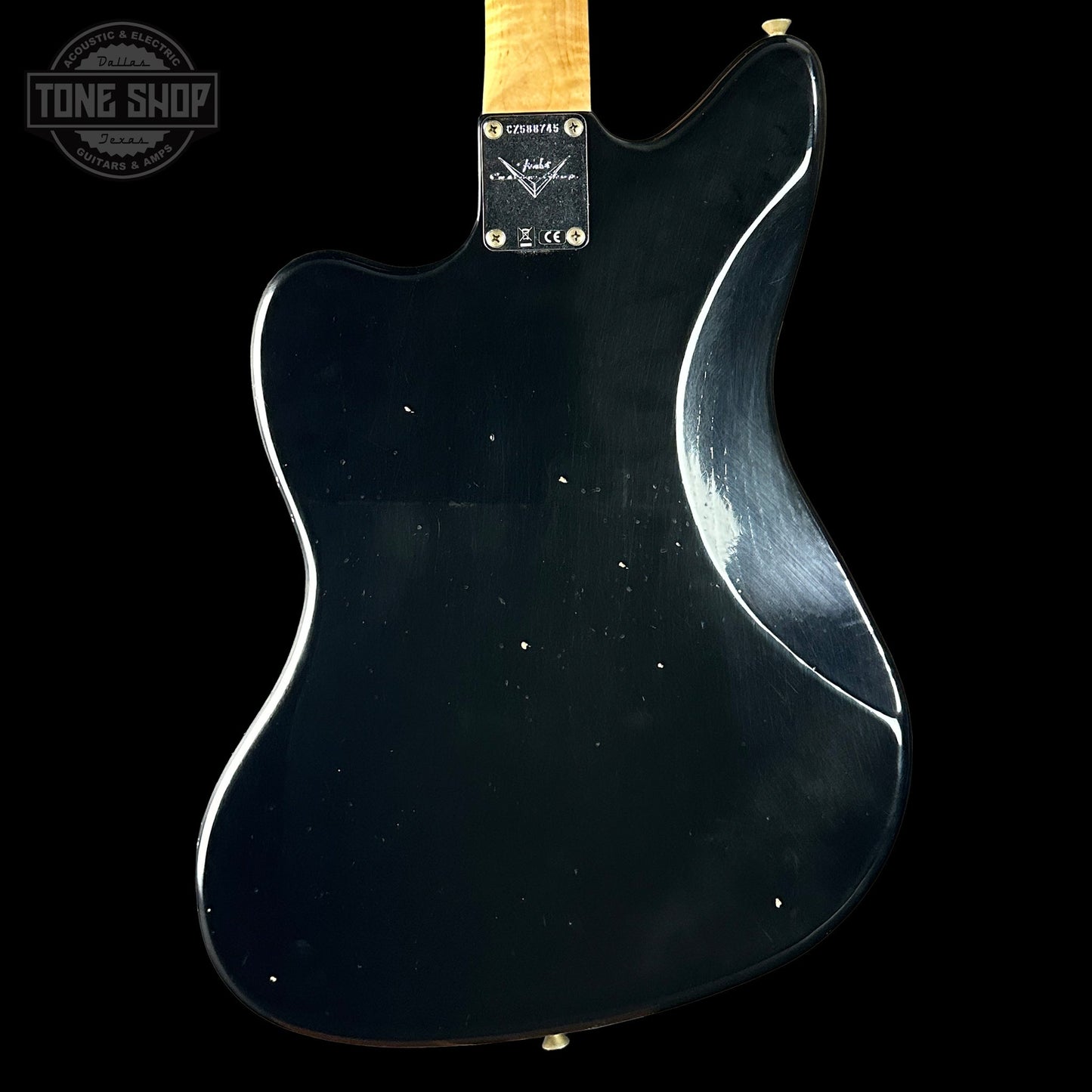 Fender Custom Shop 1962 Jazzmaster Journeyman Relic Black w/case CZ588745