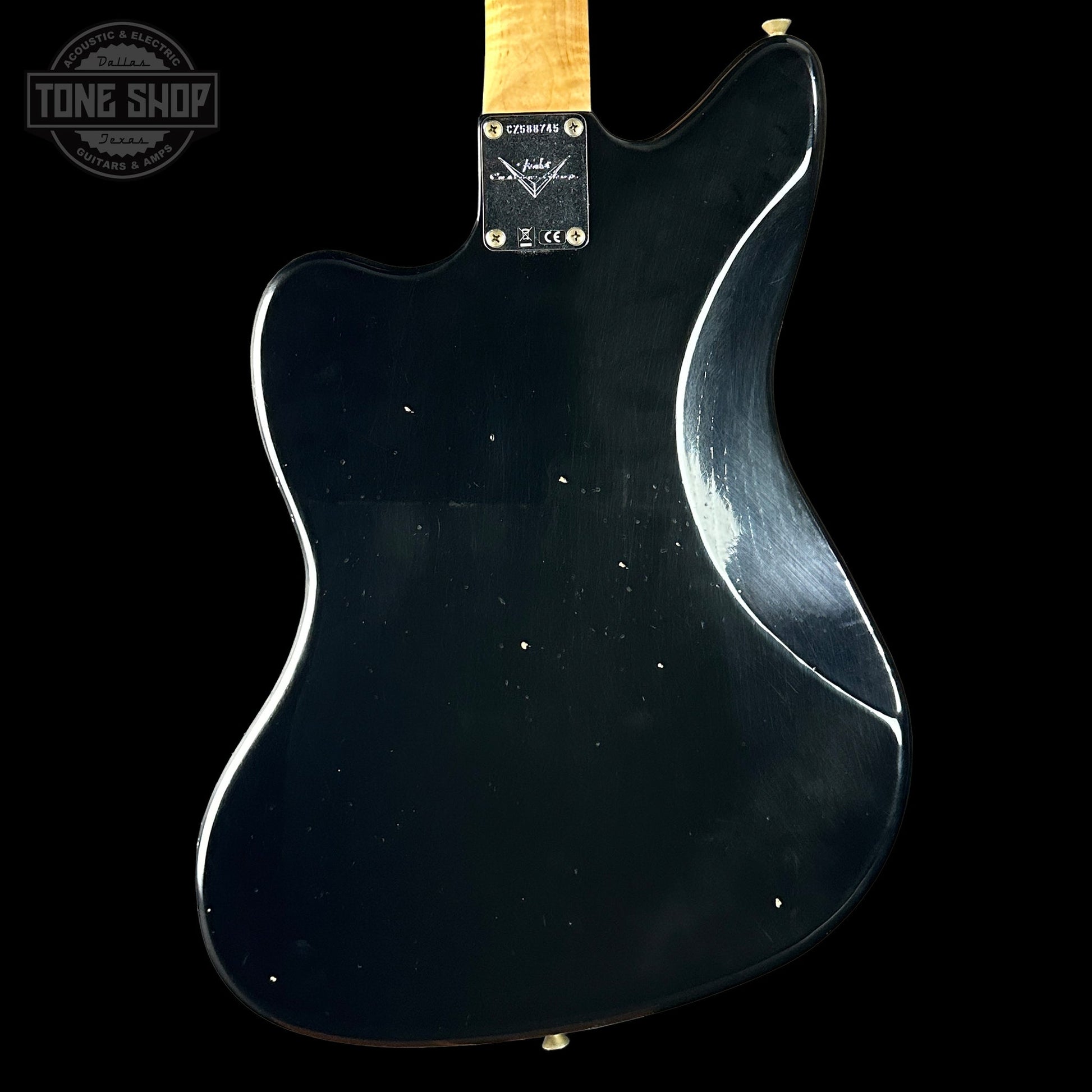 Fender Custom Shop 1962 Jazzmaster Journeyman Relic Black w/case CZ588745
