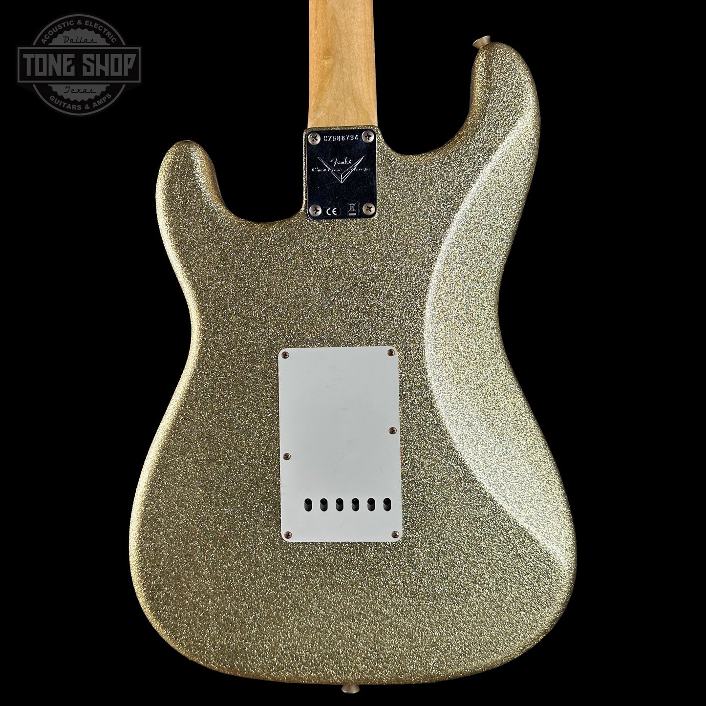 Fender Custom Shop 1969 Stratocaster Journeyman Relic Gold Sparkle w/case CZ588734