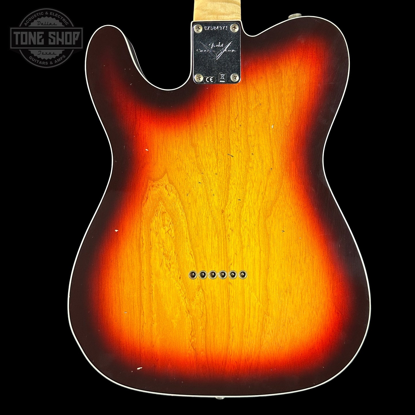 Fender Custom Shop 1960's Telecaster Custom Journeyman Relic Chocolate 3 Tone Sunburst w/case