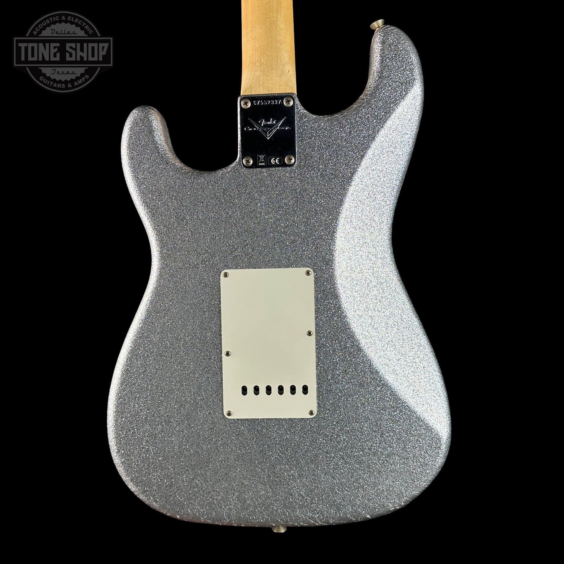 Fender Custom Shop 1969 Stratocaster Journeyman Relic Silver Sparkle w/case