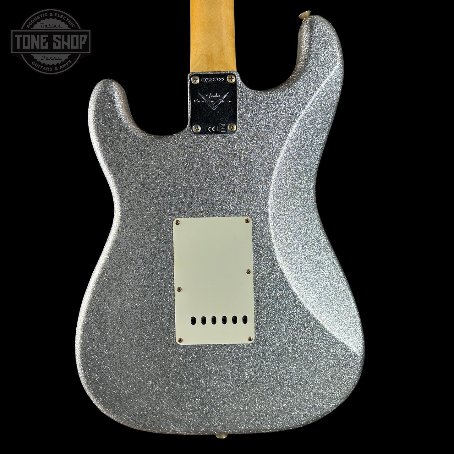 Fender Custom Shop 1969 Stratocaster HSS Journeyman Relic Silver Sparkle w/case CZ588722