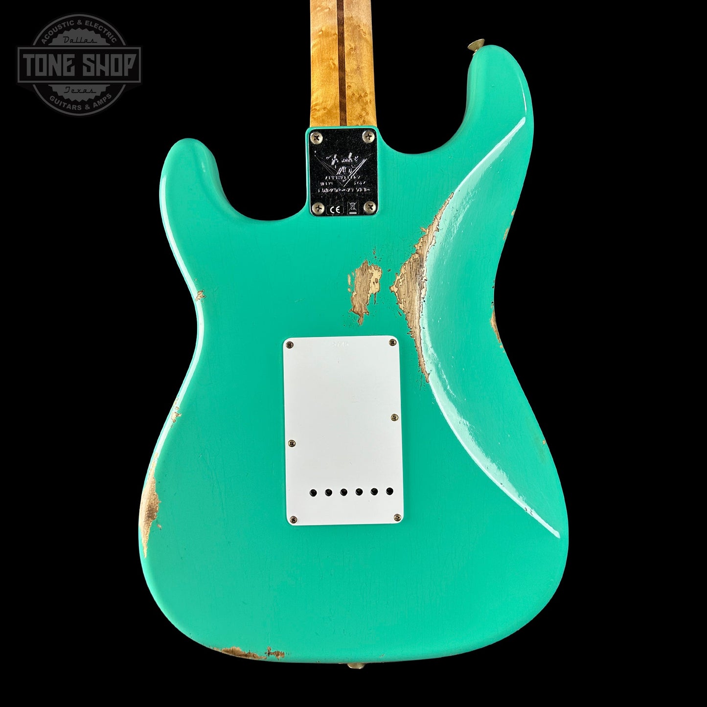 Fender Custom Shop 70th Anniversary 1954 Stratocaster Relic Surf Green w/case XN5745
