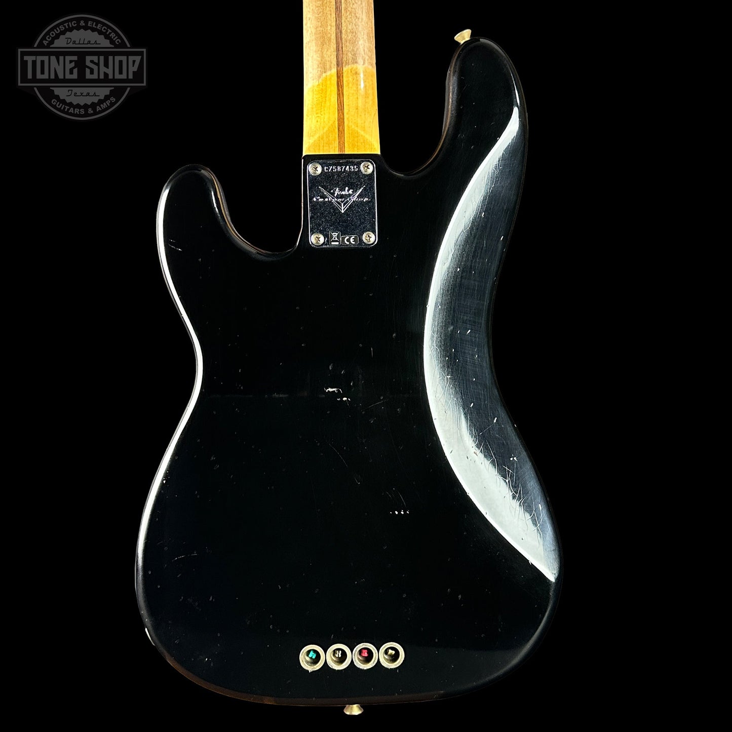 Fender Custom Shop Time Machine '54 Precision Bass Journeyman Relic Aged Black w/case