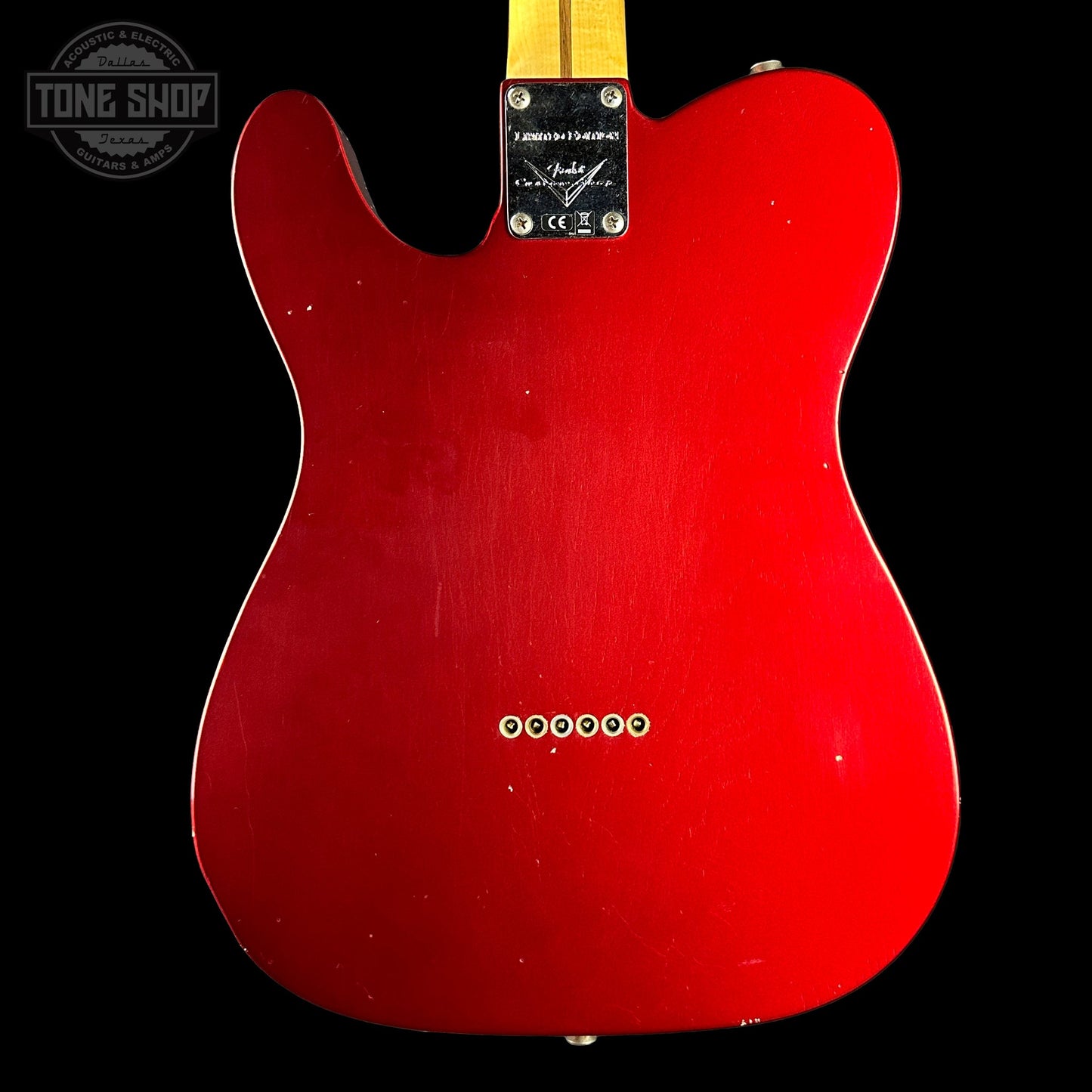 Fender Custom Shop 50s Thineline Telecaster Journeyman Relic Aged Candy Apple Red w/case
