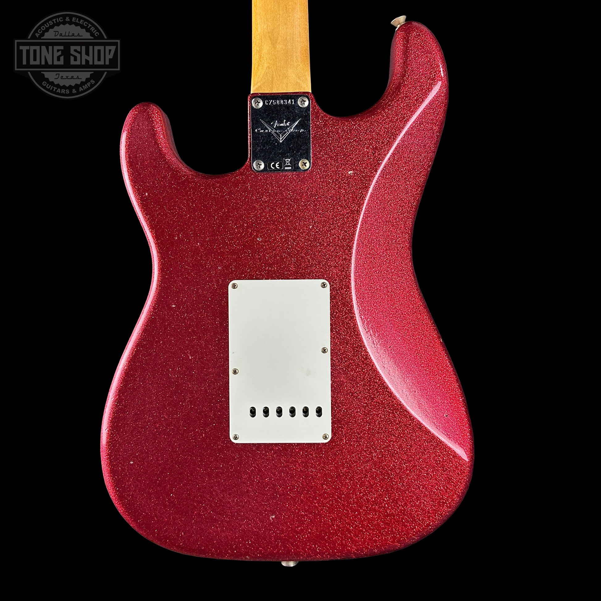 Fender Custom Shop 1969 Stratocaster HSS Journeyman Relic Red Sparkle w/case CZ588341
