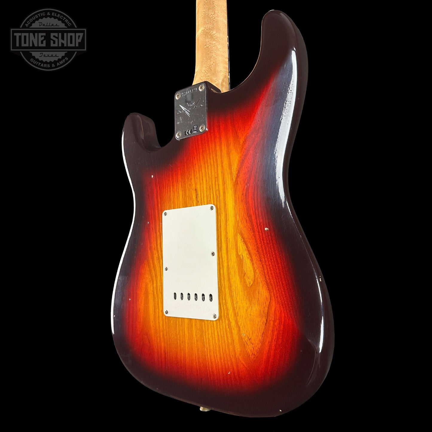 Fender Custom Shop 1963 Stratocaster Journeyman Relic Chocolate 3 Tone Sunburst AAA Maple Neck w/case CZ588676