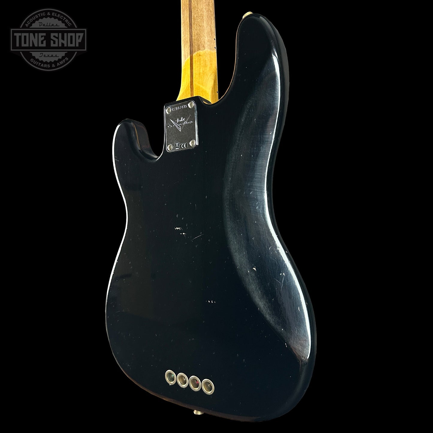 Fender Custom Shop Time Machine '54 Precision Bass Journeyman Relic Aged Black w/case