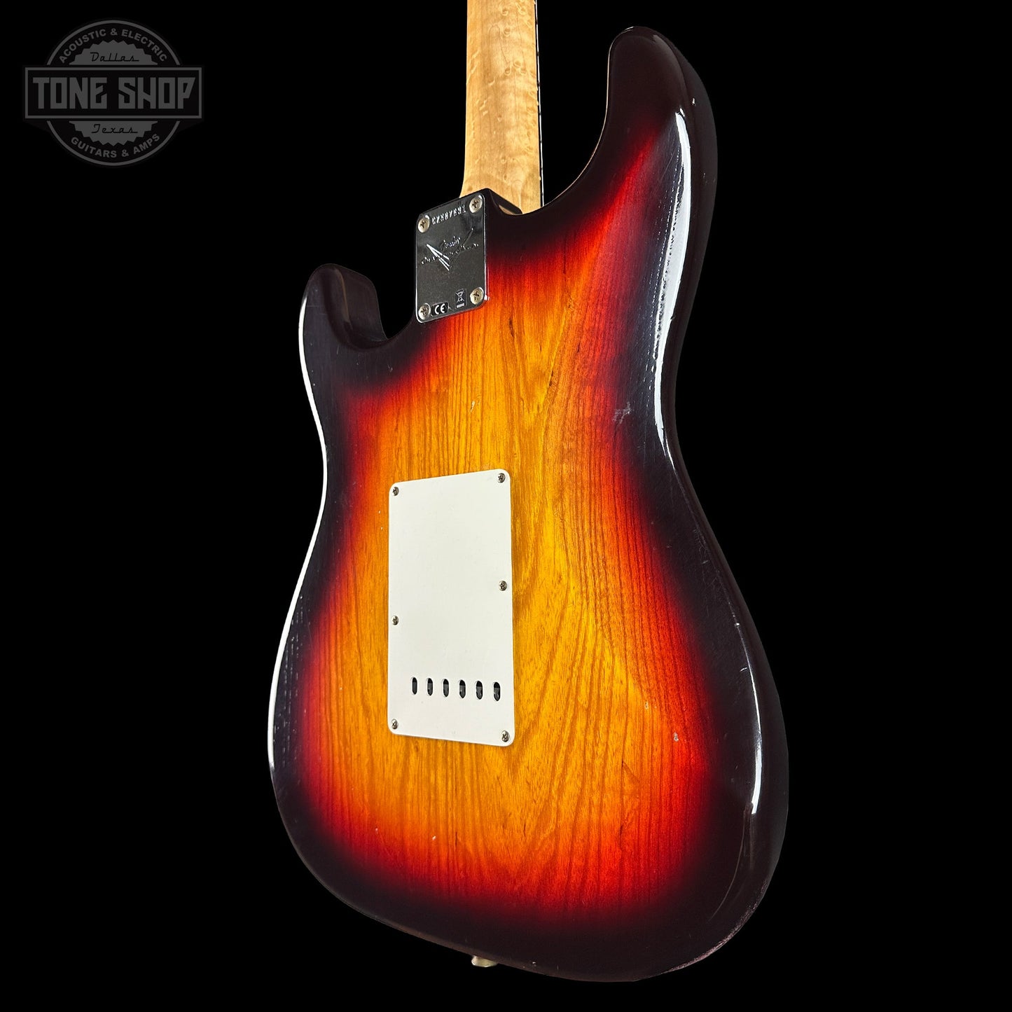 Fender Custom Shop 1963 Stratocaster Journeyman Relic Chocolate 3 Tone Sunburst AAA Maple Neck w/case CZ587631