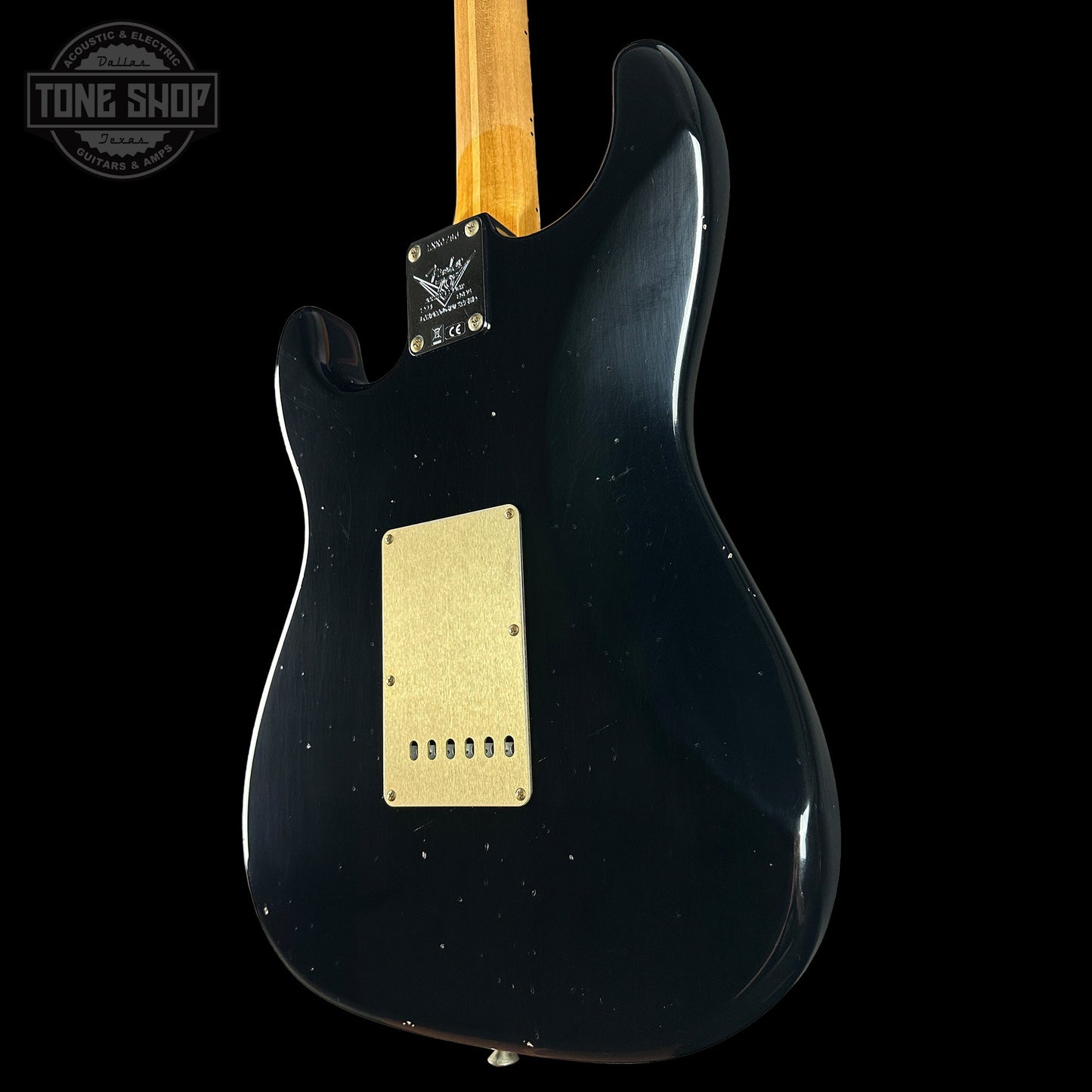 Fender Custom Shop Limited Edition Roasted '54 Strat Journeyman Relic Aged Black w/case
