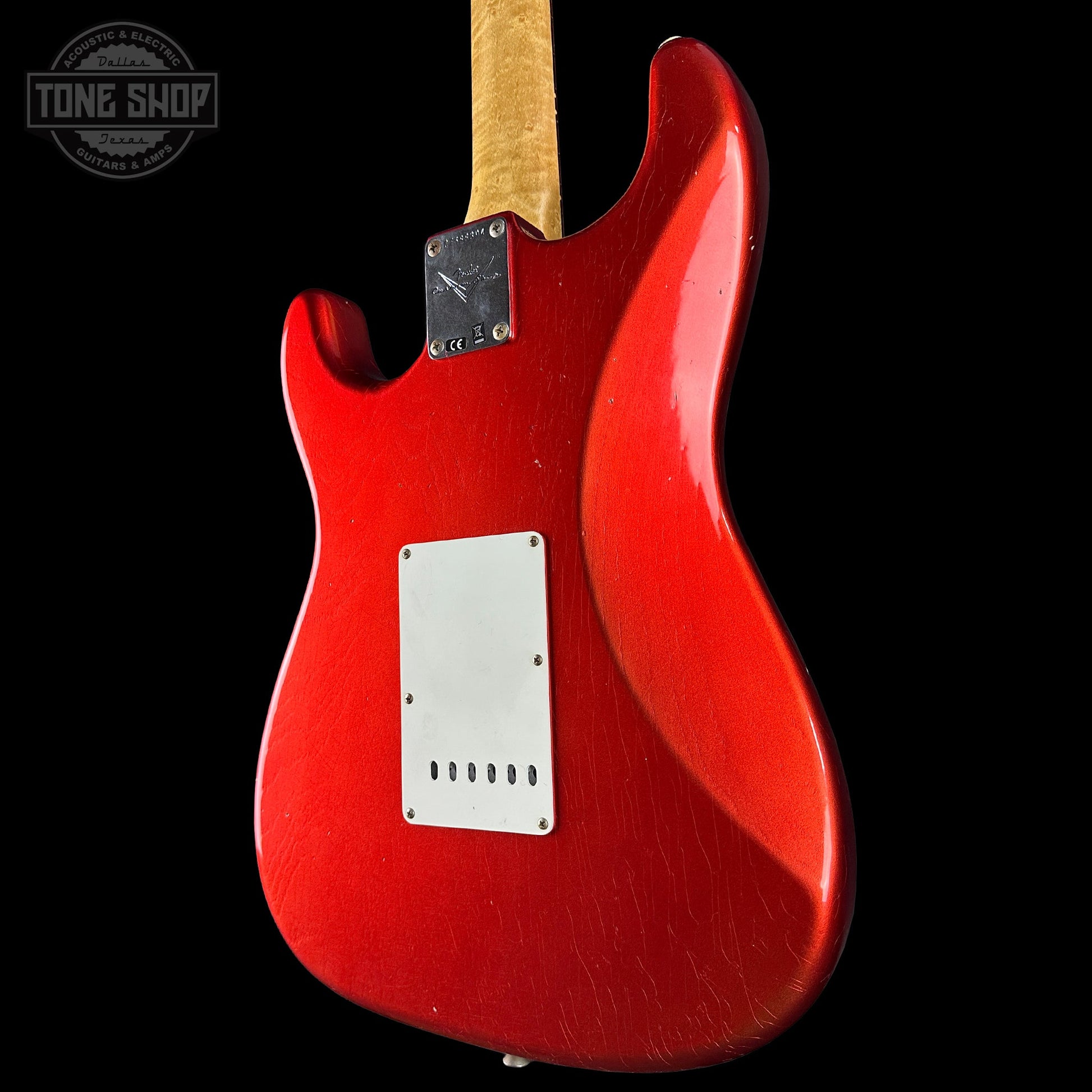 Fender Custom Shop 1963 Stratocaster Journeyman Relic AAA Maple Neck Melon Candy w/case CZ588394