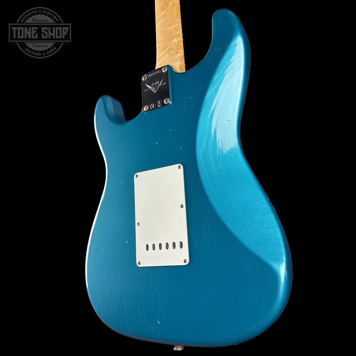 Fender Custom Shop 1963 Stratocaster Journeyman Relic Ocean Turquoise AAA Maple Neck w/case