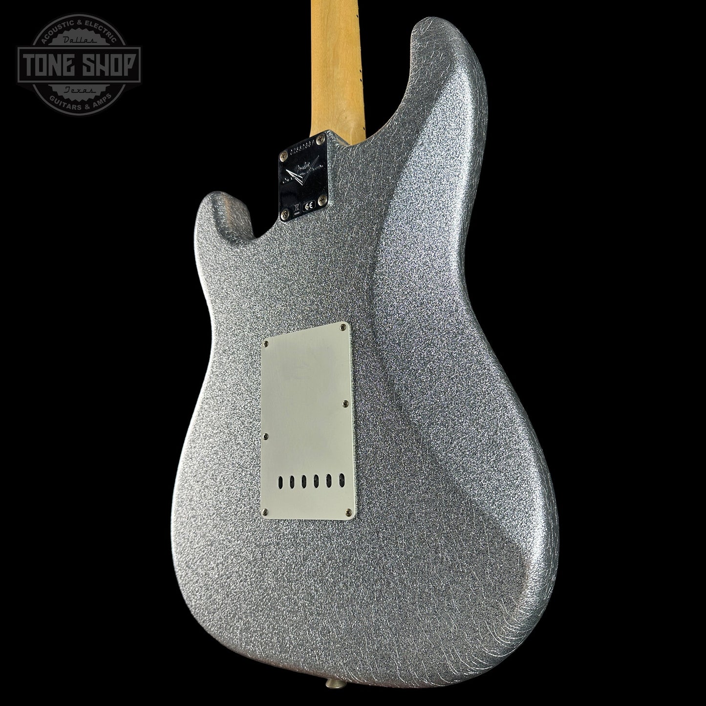 Fender Custom Shop 1969 Stratocaster Journeyman Relic Silver Sparkle w/case