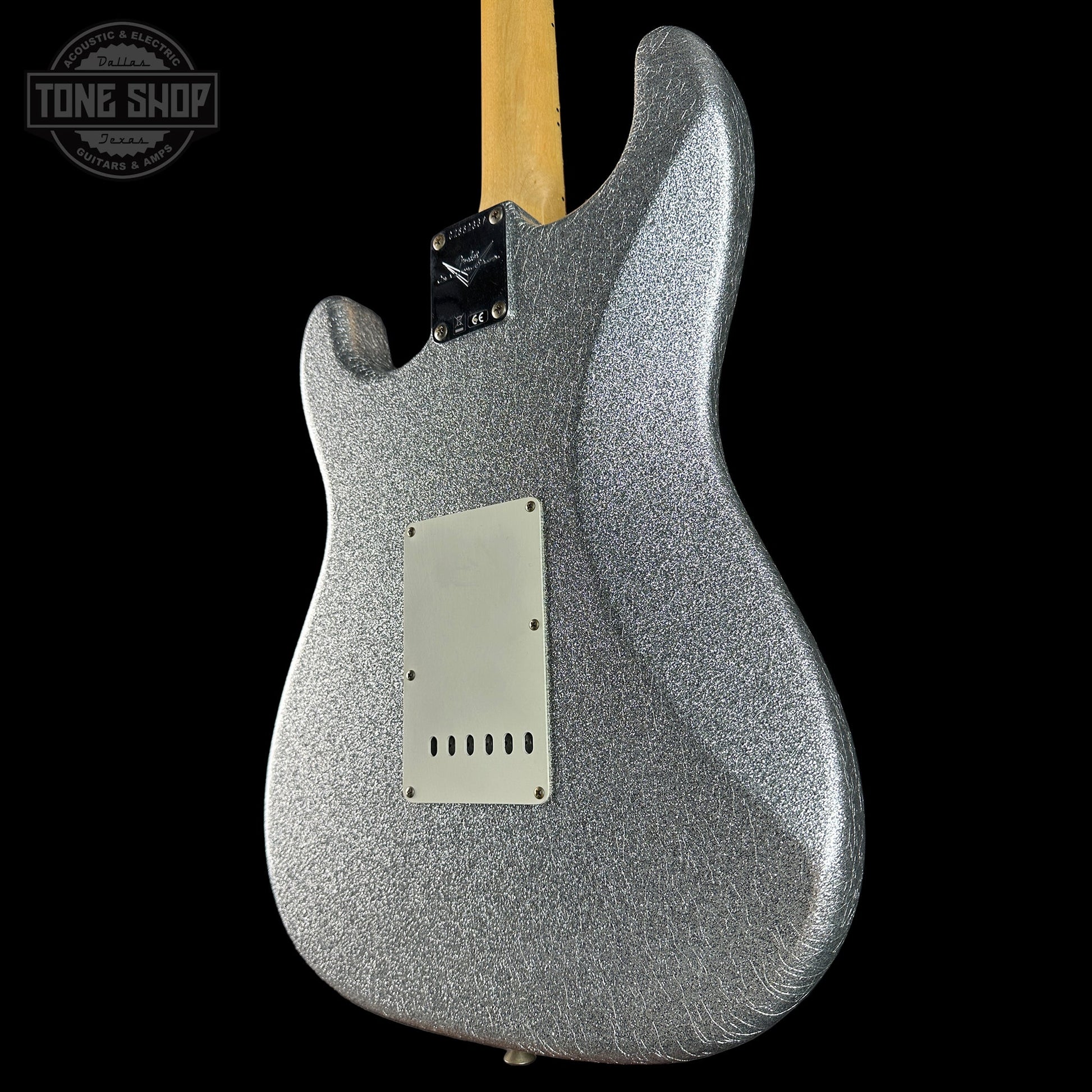 Fender Custom Shop 1969 Stratocaster Journeyman Relic Silver Sparkle w/case