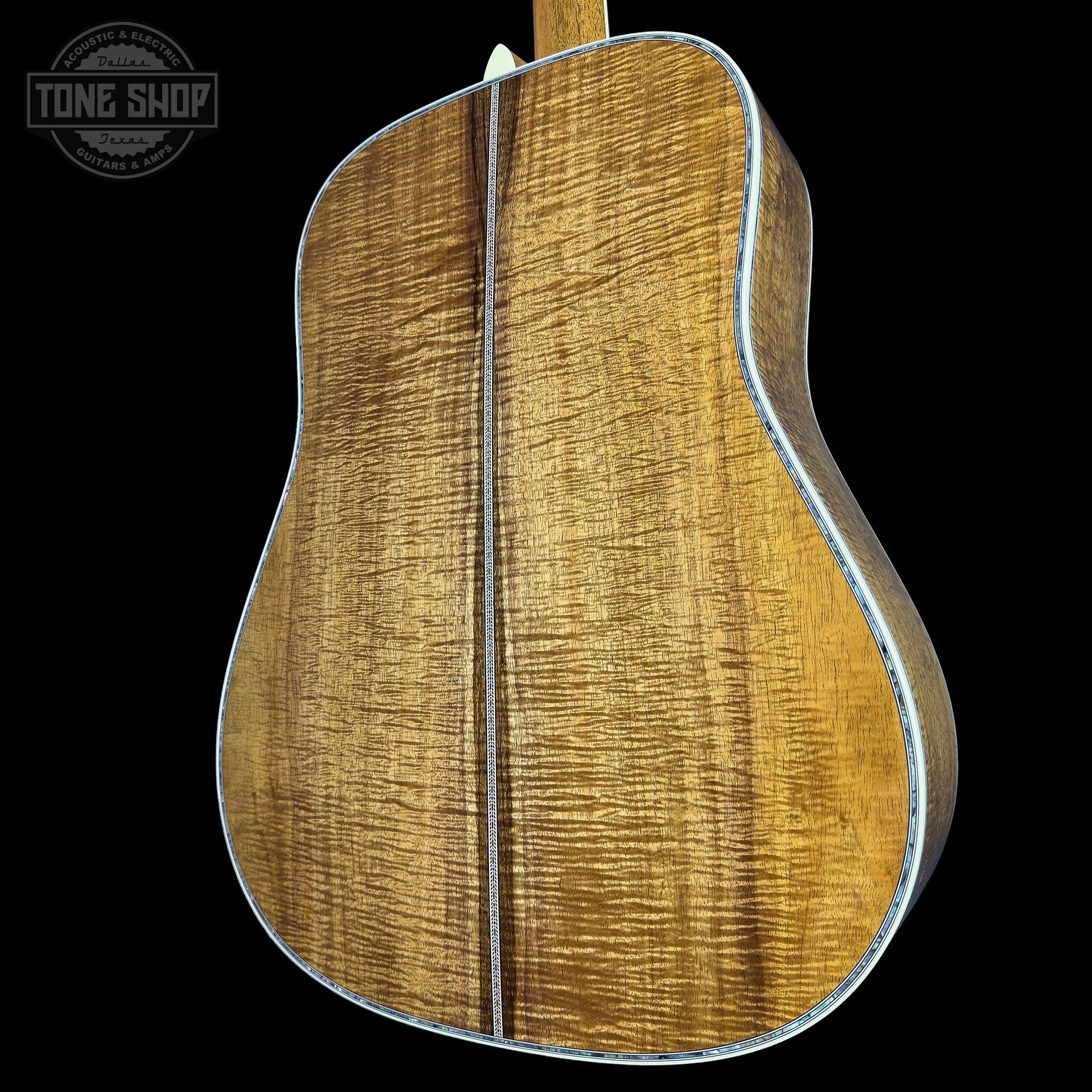 Martin Custom Shop Dread 45 Style Adirondack/Exceptional Broad Figure Koa w/case 2964096