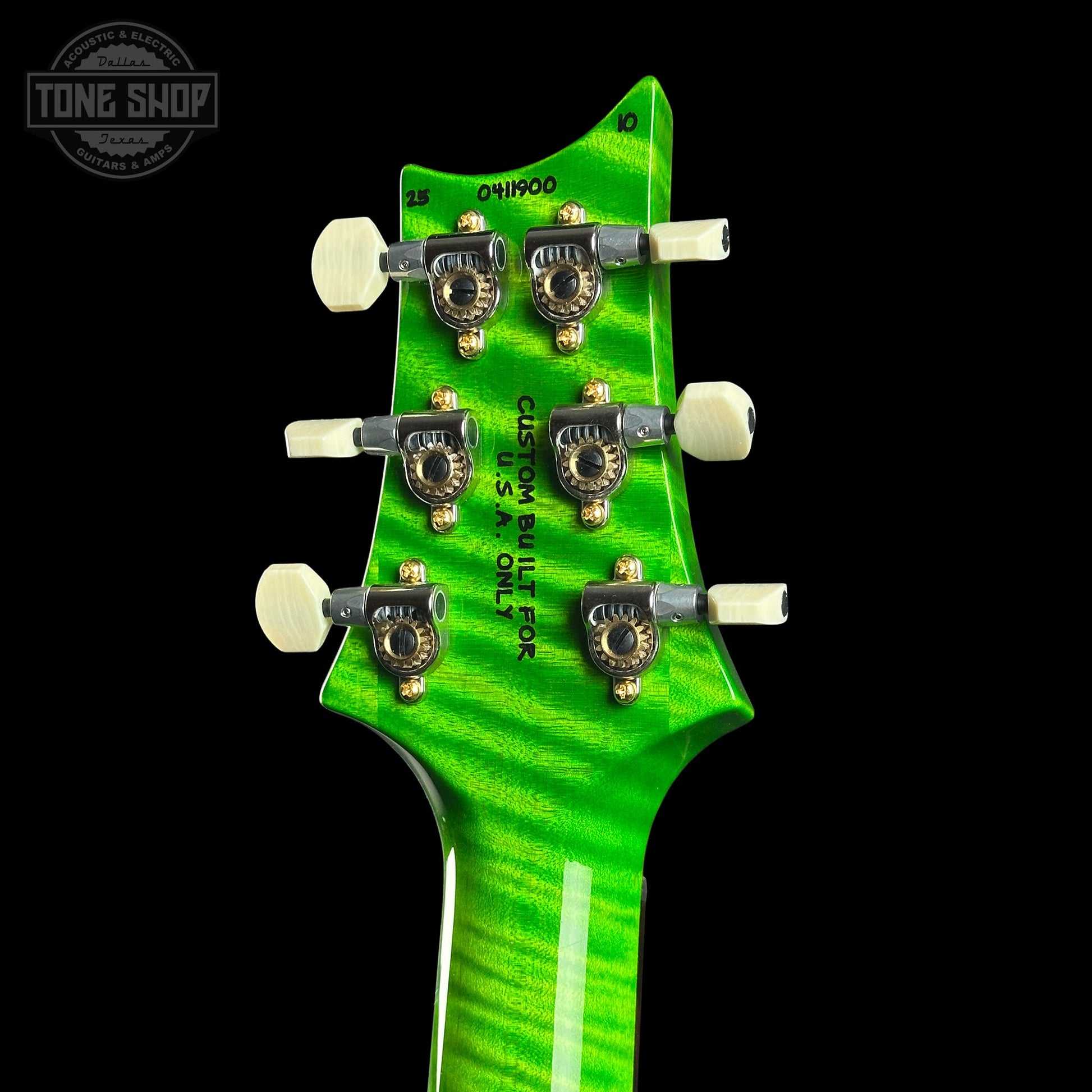 PRS Wood Library DGT Eriza Verde Quilt 10 Top Braz w/case 0411900