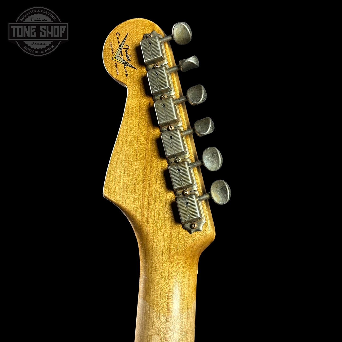 Fender Custom Shop Limited Edition Roasted '54 Strat Journeyman Relic Aged Black w/case
