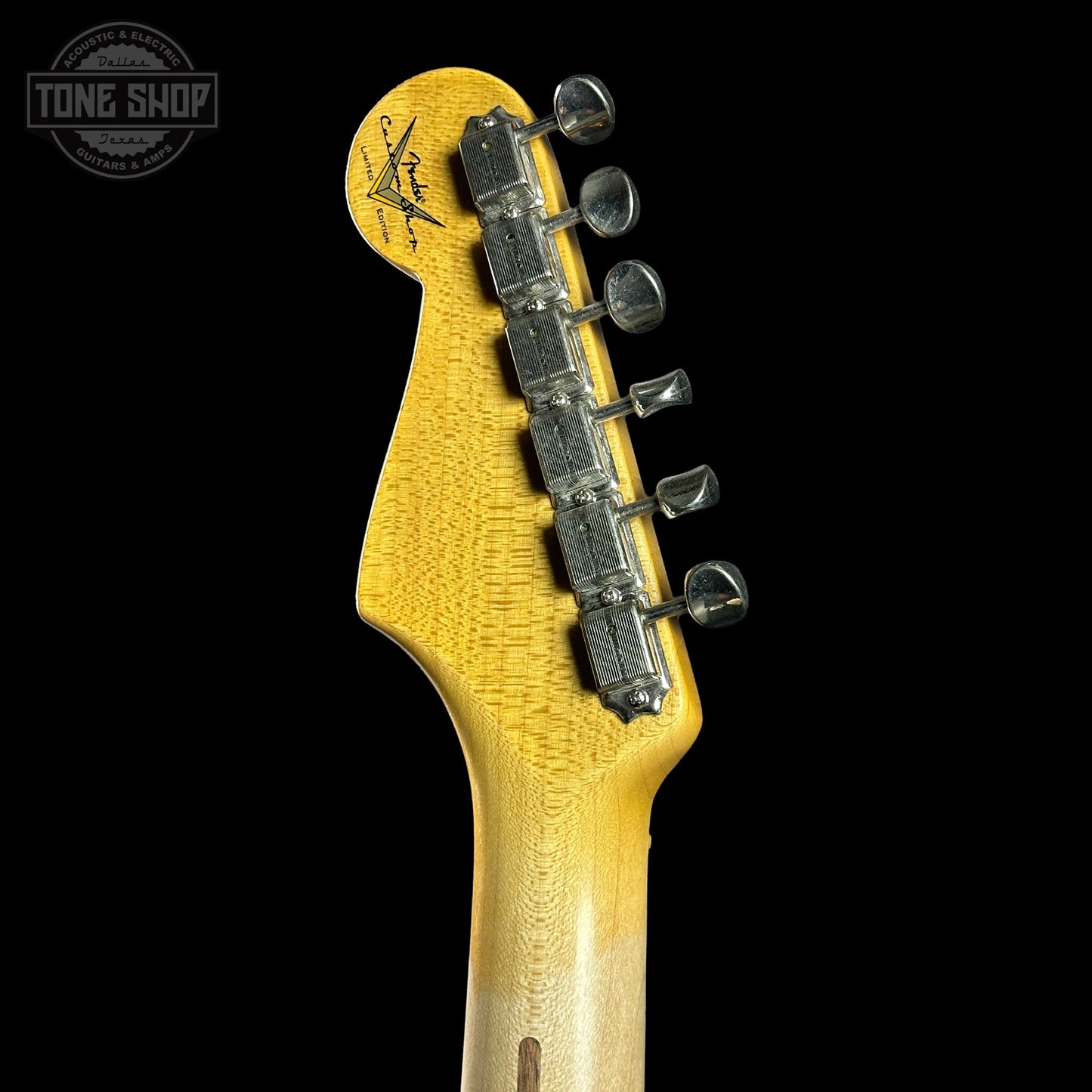 Fender Custom Shop Limited Edition Fat '54 Strat Relic w/Closet Classic Hardware Aged Arctic White w/case