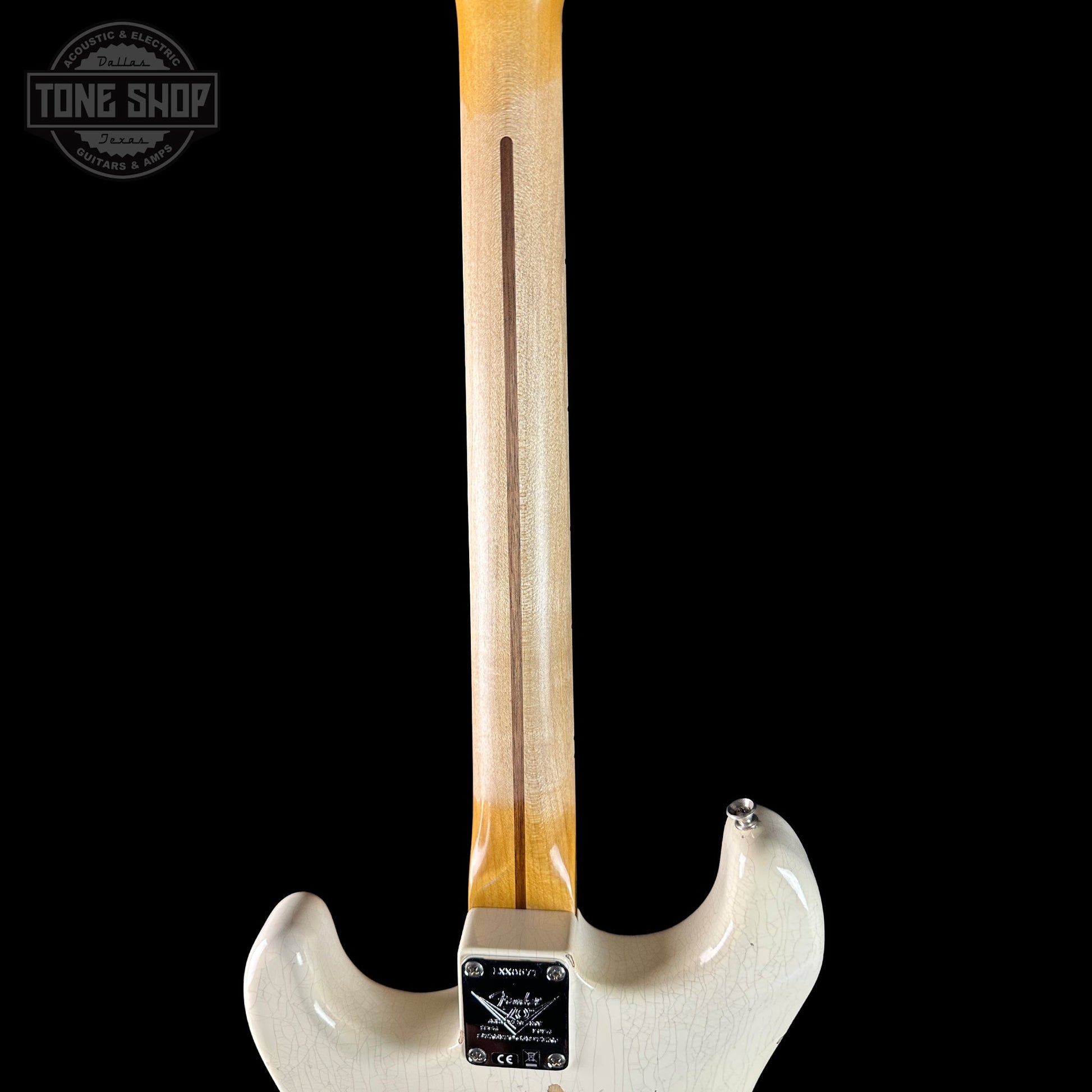 Fender Custom Shop Limited Edition Fat '54 Strat Relic w/Closet Classic Hardware Aged Arctic White w/case