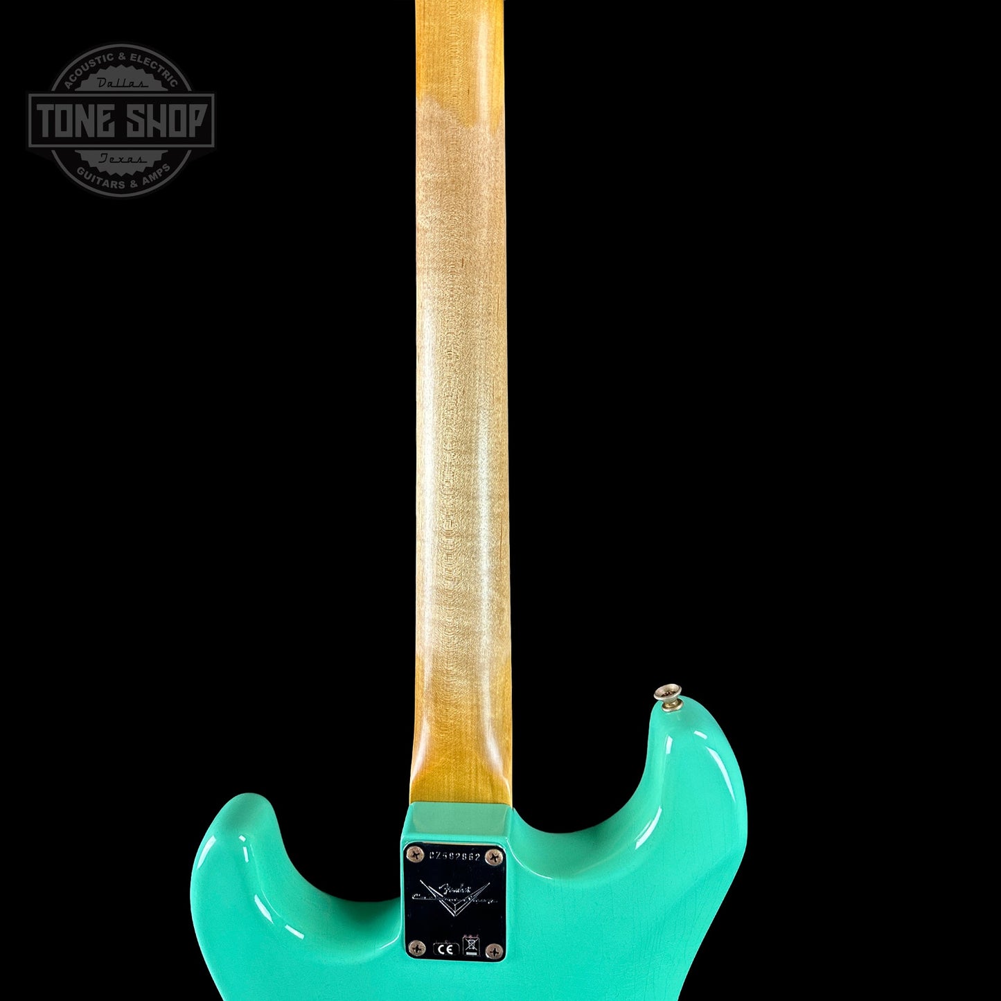 Fender Custom Shop Time Machine '59 Strat Rw Journeyman Relic Super Faded Aged Sea Foam Green w/case