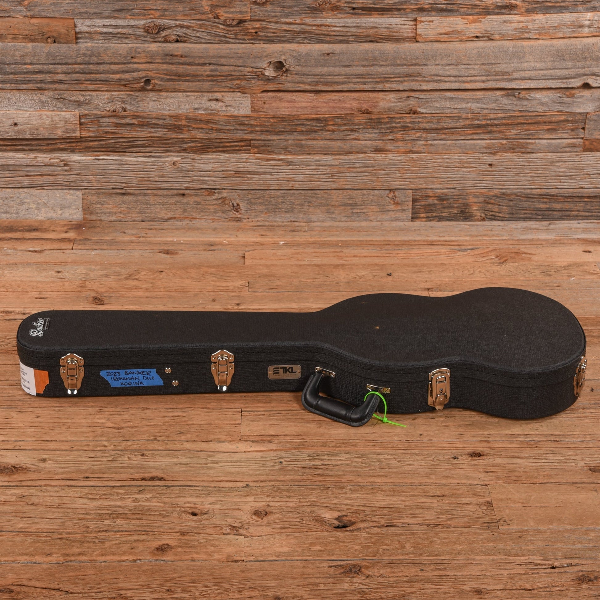 Banker Custom Guitars Ironman Duo Korina Natural
