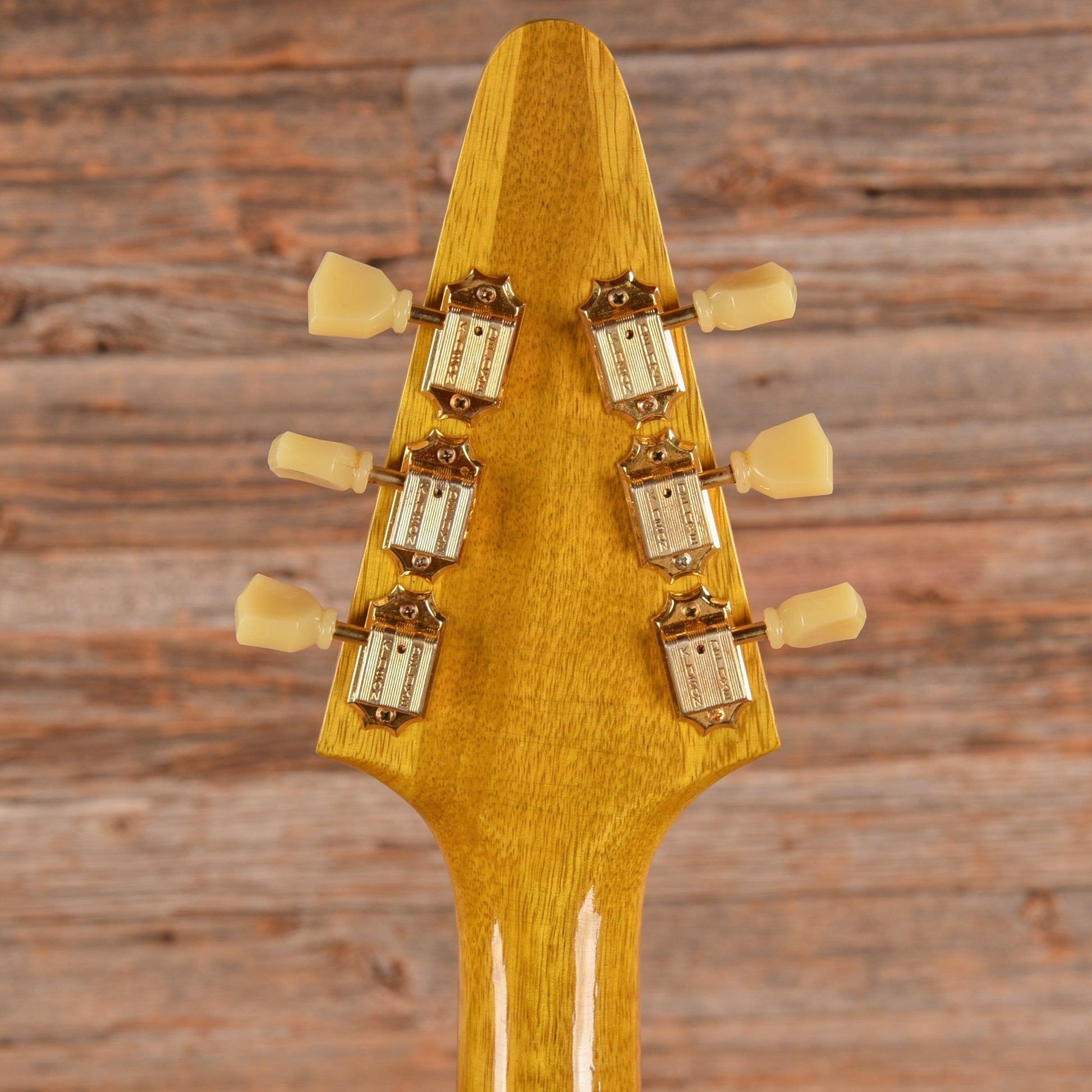 Banker Custom Guitars Ironman Duo Korina Natural