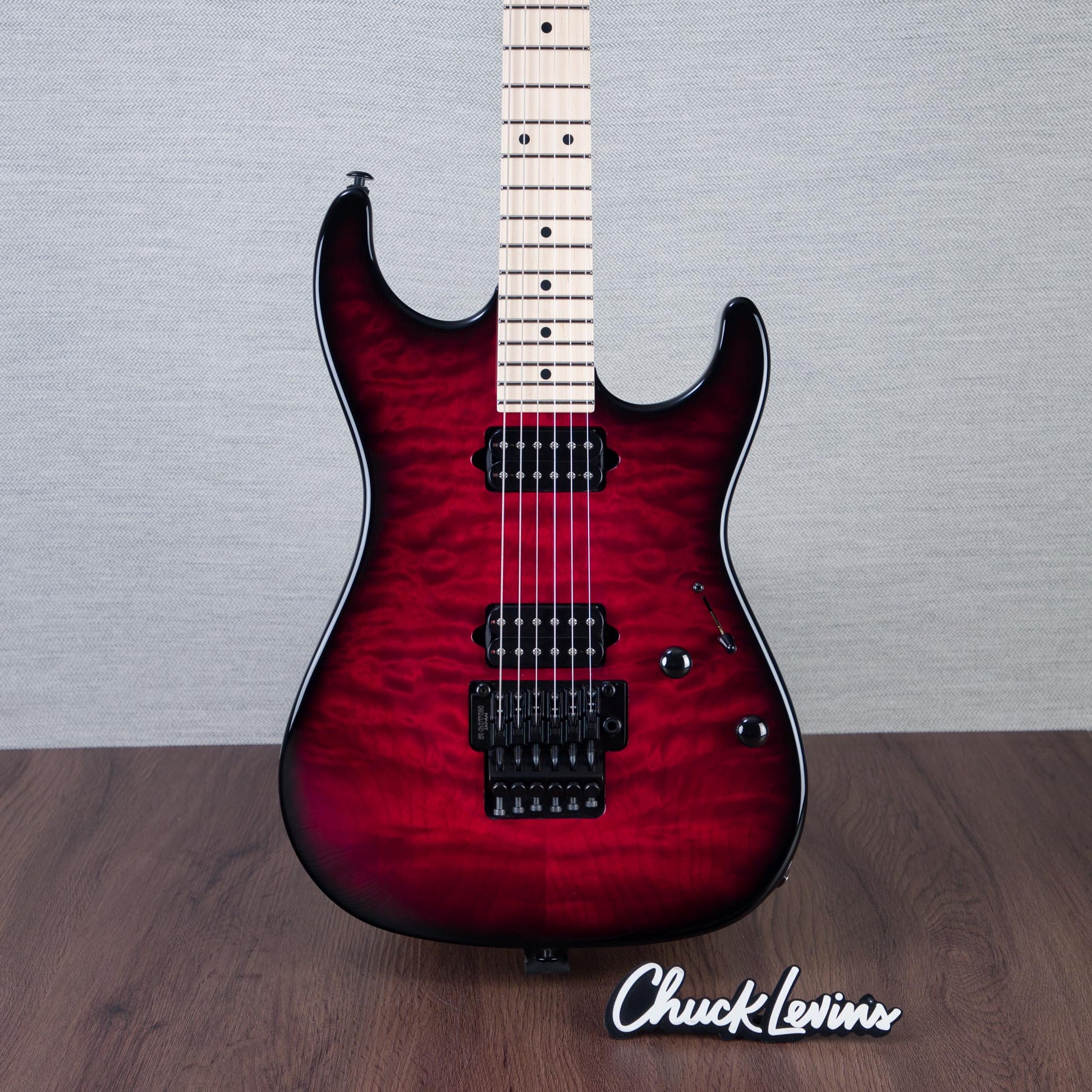 Suhr Limited Edition Standard Thin Burst Electric Guitar - Trans Red - #89385