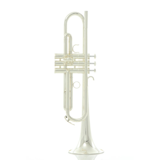 Schilke B7 Yellow Brass Bell Bb Trumpet - Silver Plated
