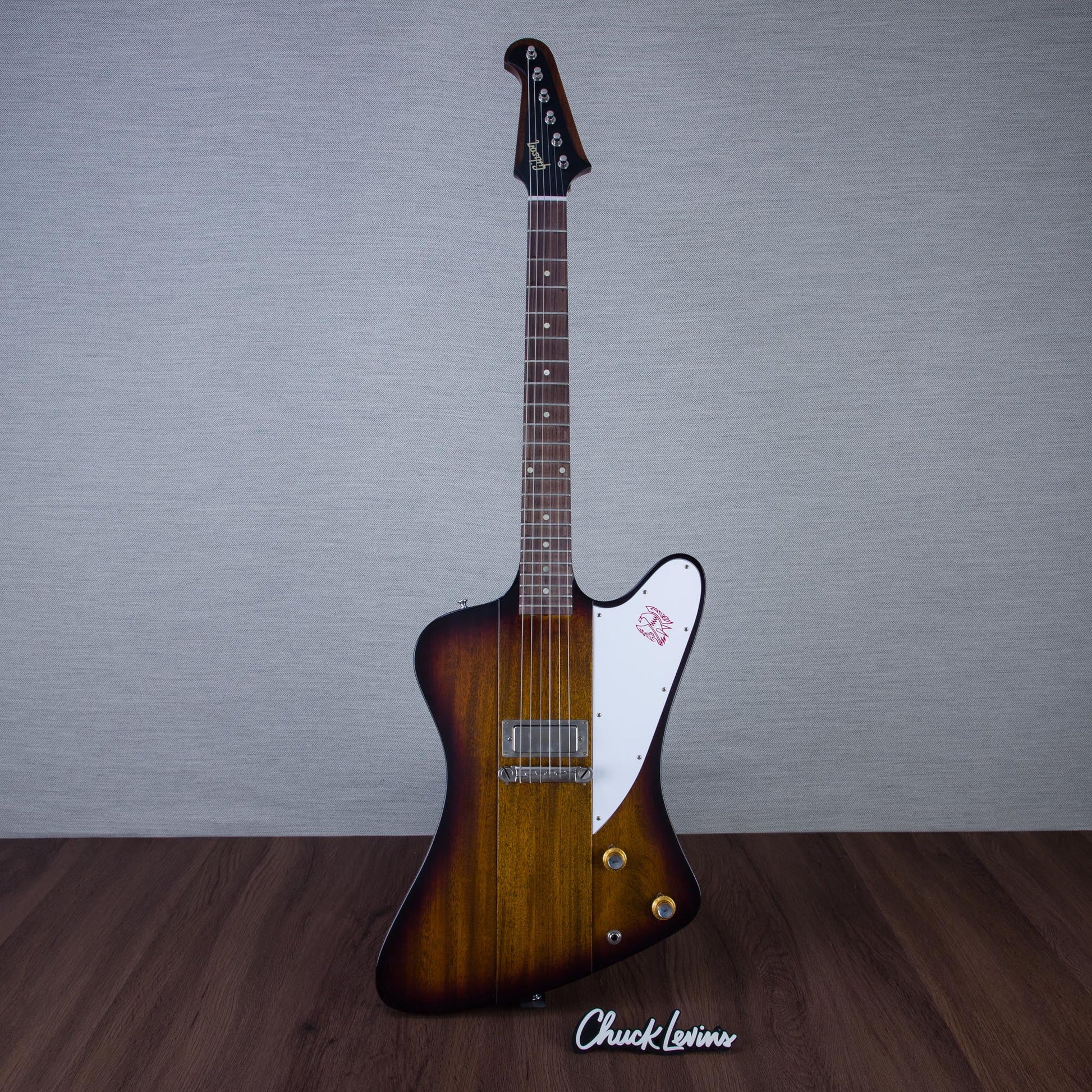 Gibson Custom Shop 1963 Firebird I VOS Electric Guitar - Vintage Sunburst - #501273