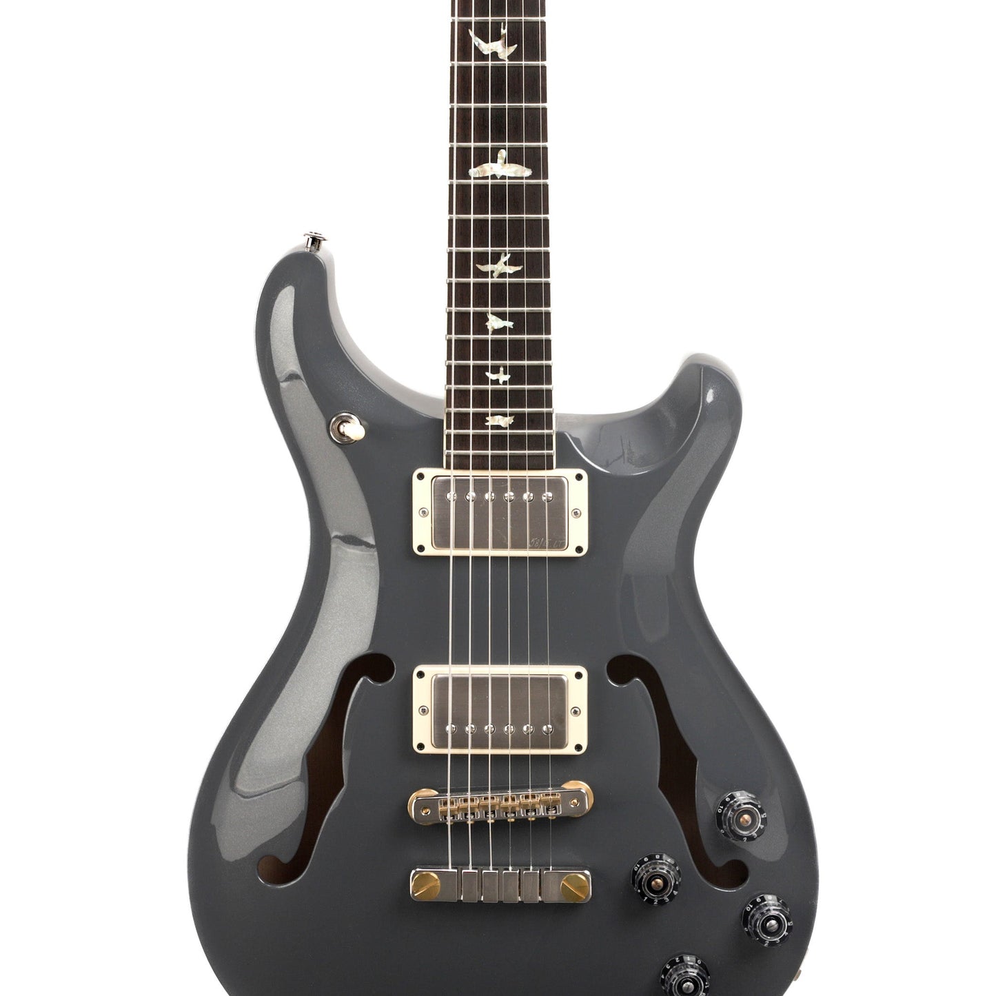 PRS McCarty 594 Hollowbody II Electric Guitar - Silver Metallic Custom Color