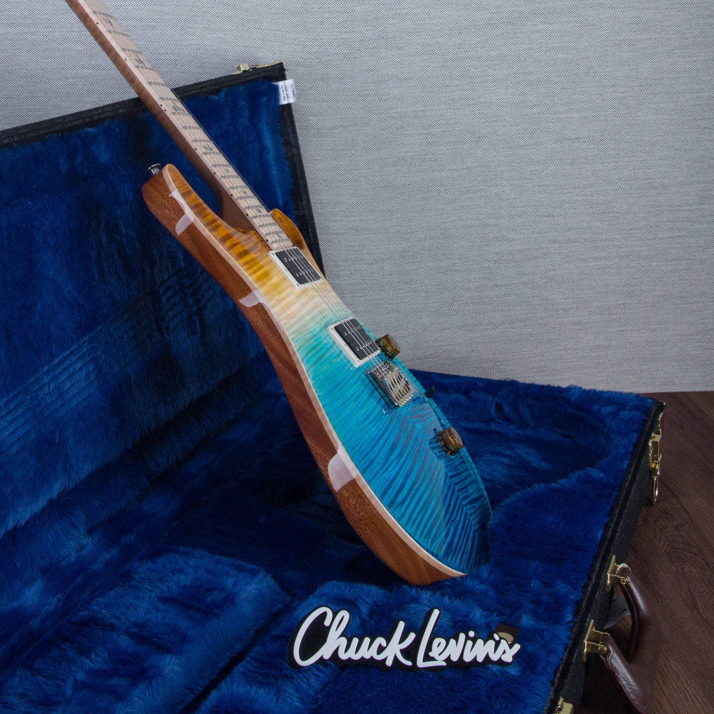 PRS Wood Library Custom 24 Electric Guitar - Private Stock Beach Fade Finish - CHUCKSCLUSIVE - #240383987 - 2024