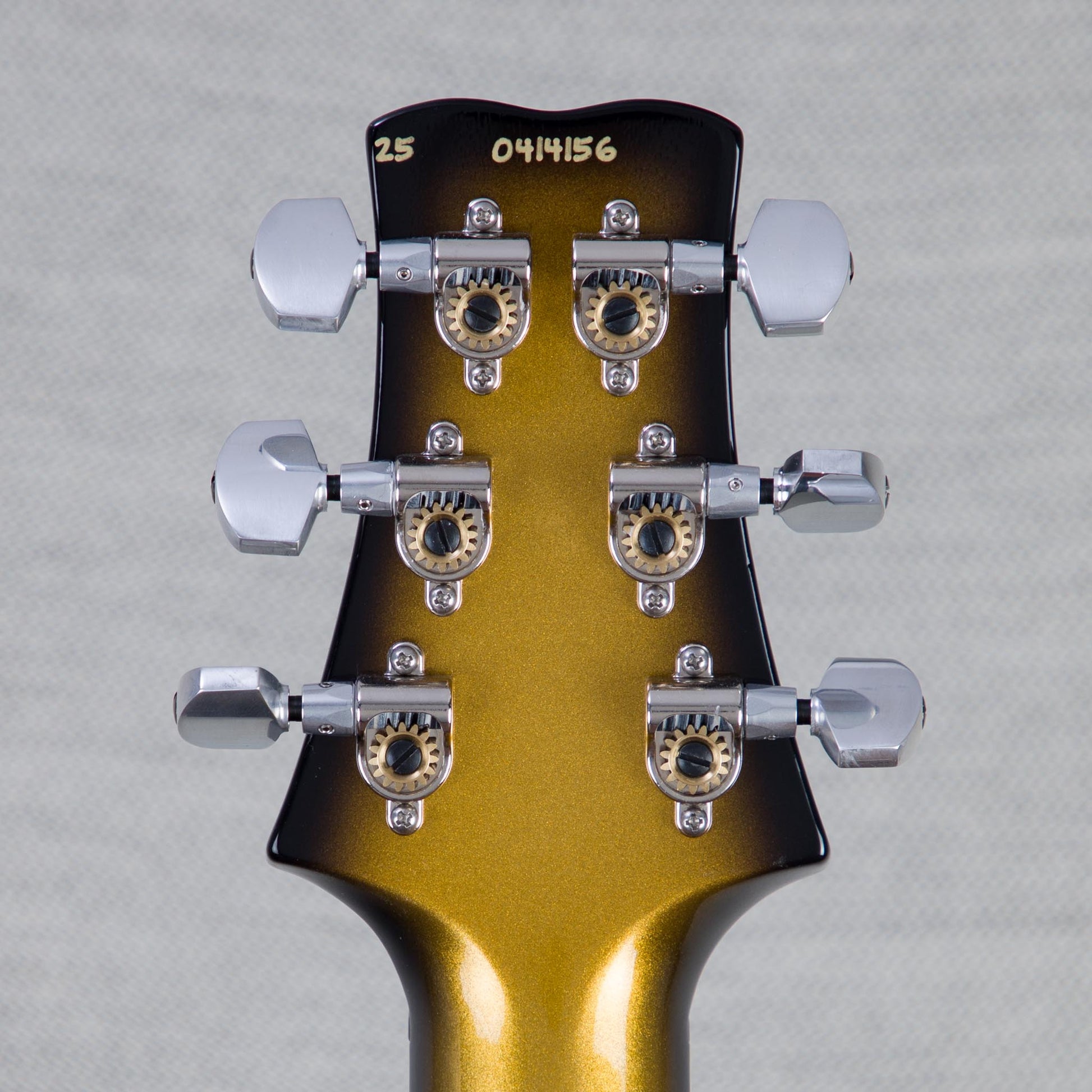 PRS Santana Retro 10-Top Electric Guitar - Santana Yellow With Metallic Gold Smokeburst Back - #250414156