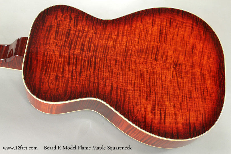Beard R Model Flame Maple Squareneck Resonator Guitar