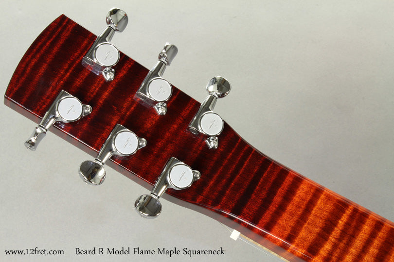 Beard R Model Flame Maple Squareneck Resonator Guitar