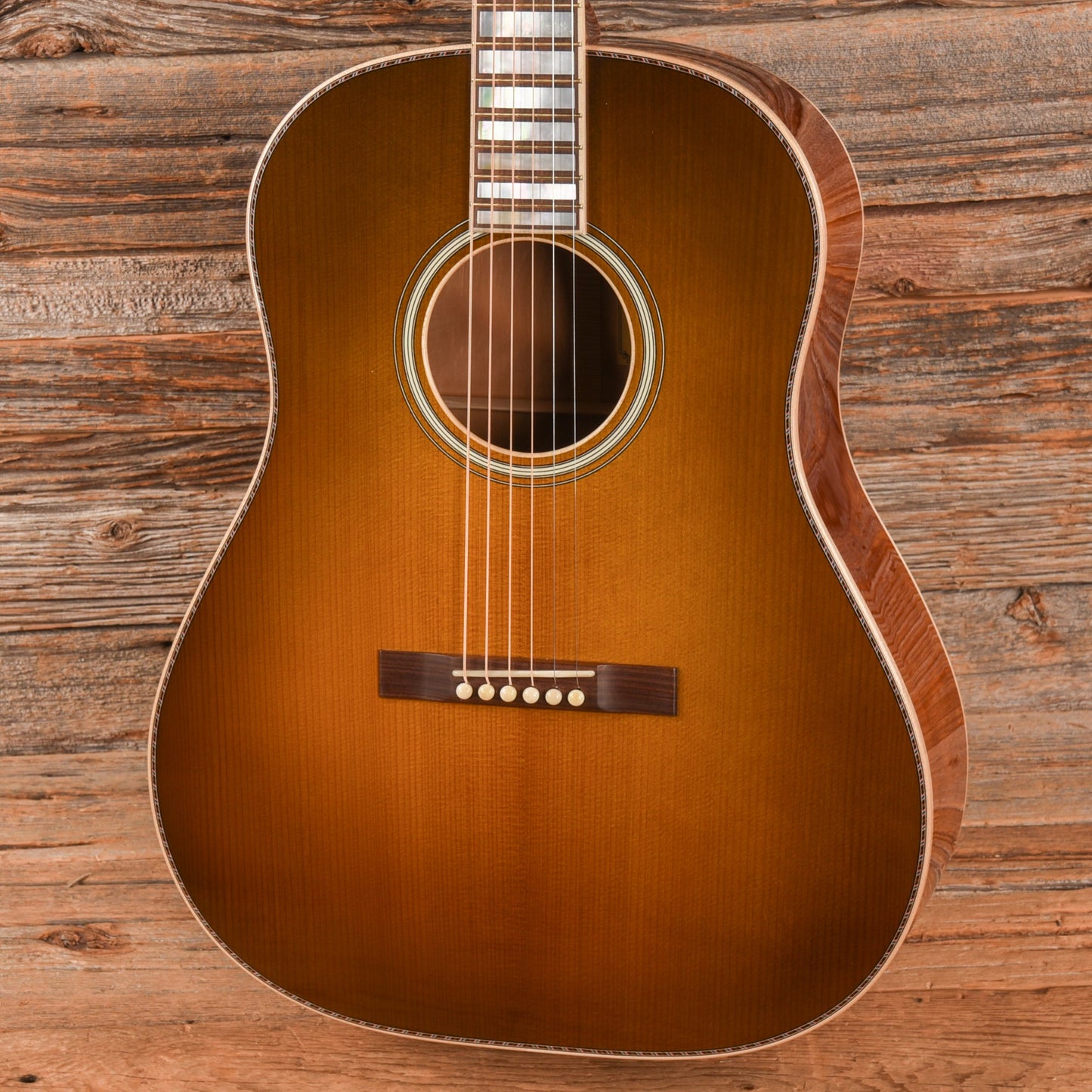 Benavides Guitars Heritage 13 Torrefied Adirondack/Ancient Swamp Kauri Shade Top