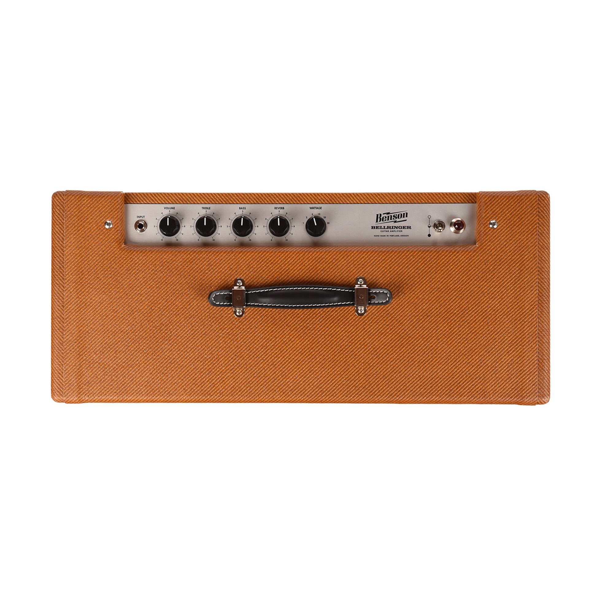 Benson Bellringer 35w 1x12 Combo Amp Tweed w/ Oxblood Grille