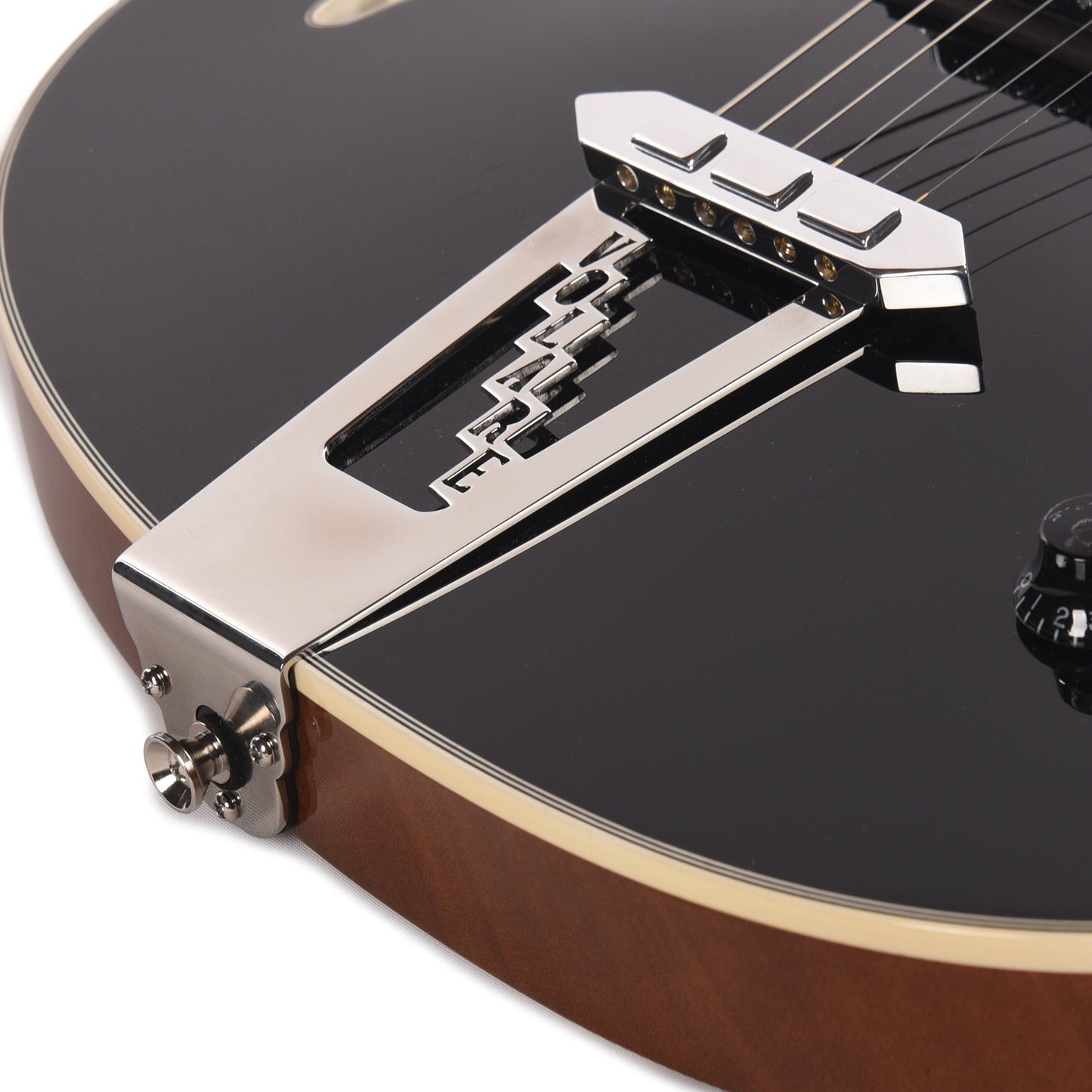 BilT Carved Volare Spruce/Mahogany Black w/Lollar Staple P-90s & Custom Pickguard