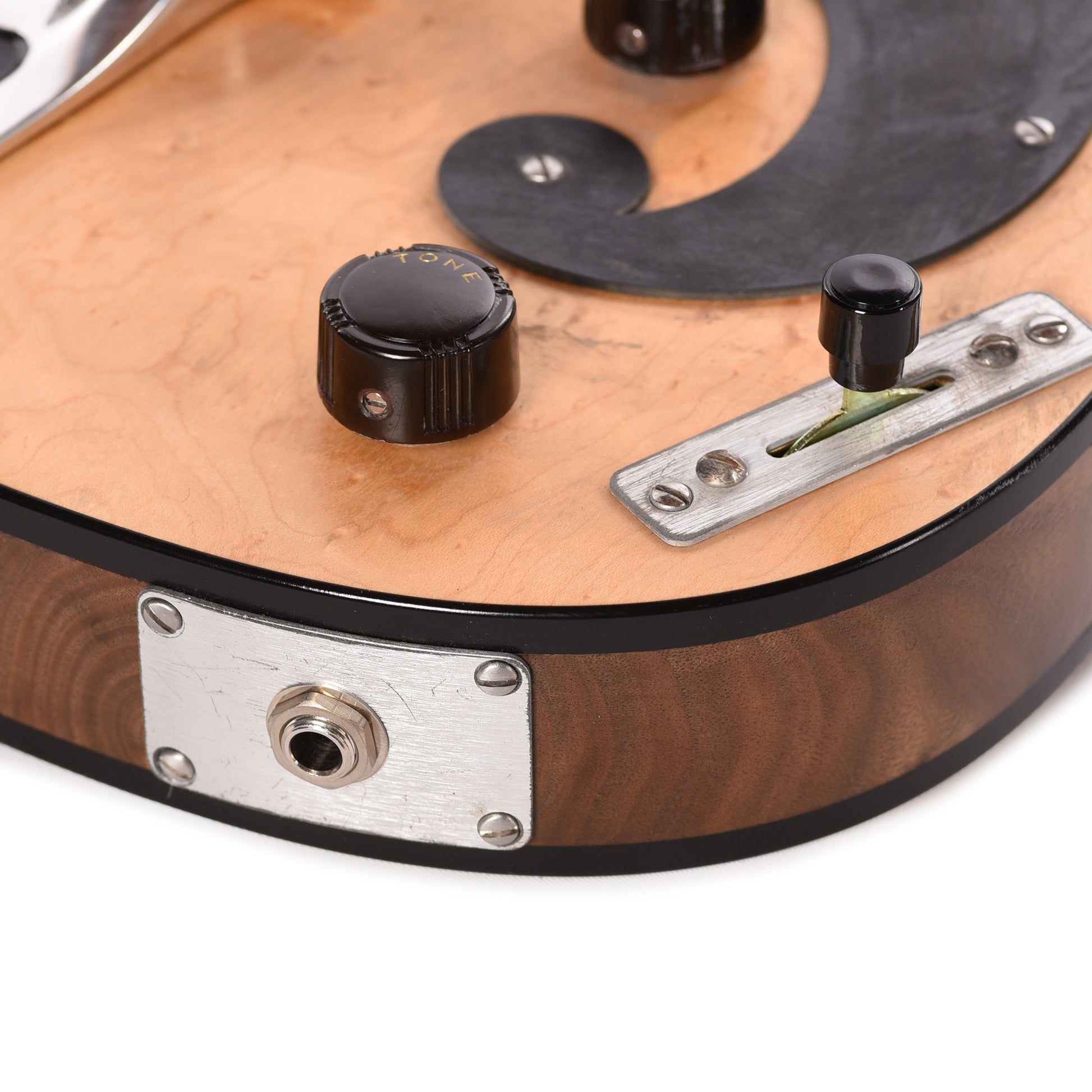 BilT P. Bigsby Zaftig Birdseye Maple/Walnut Satin w/Mojo P.A.B. Pickups