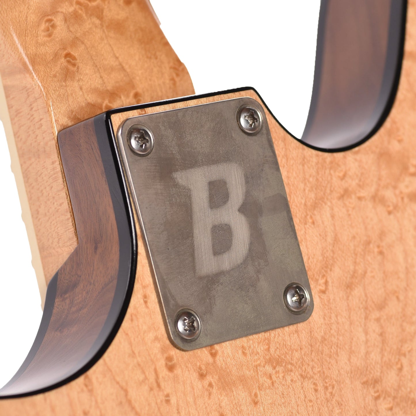 BilT P. Bigsby Zaftig Birdseye Maple/Walnut Satin w/Mojo P.A.B. Pickups