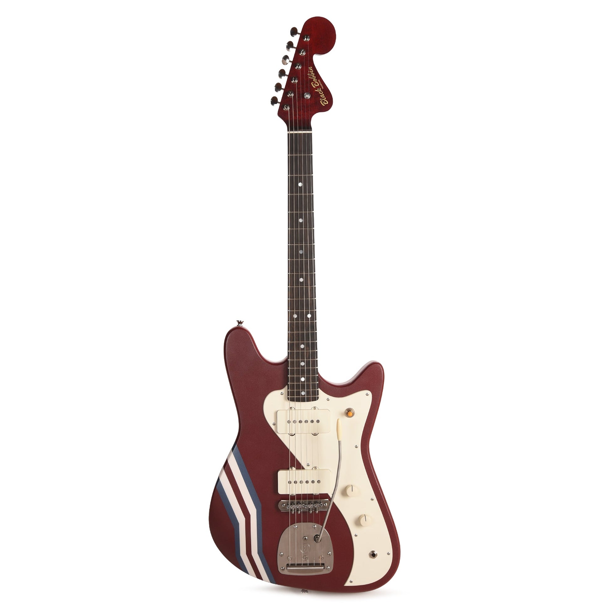 Black Bobbin Phantone Suzuki Red w/Competition Stripes