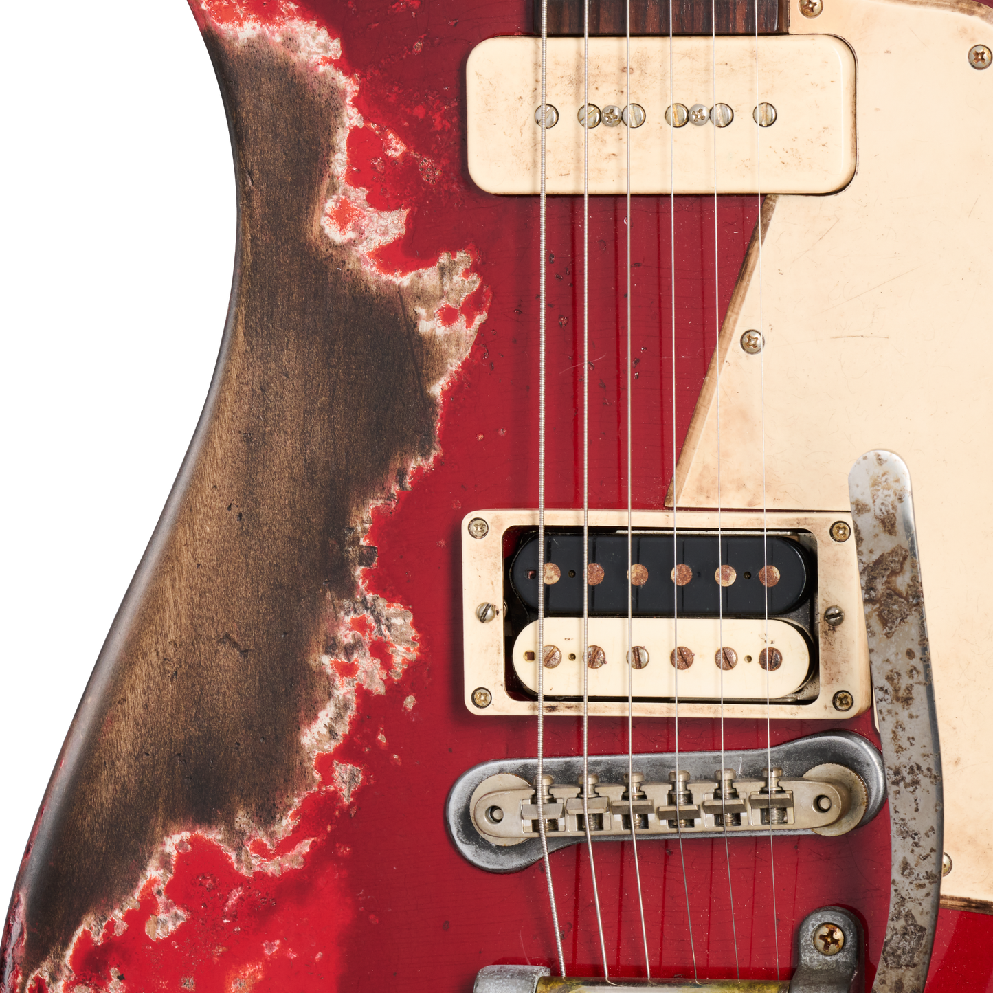 Gibson Custom Leo Scala Theodore Retroliner – Bleeding Red, Bleeding Red, Bleeding-Red