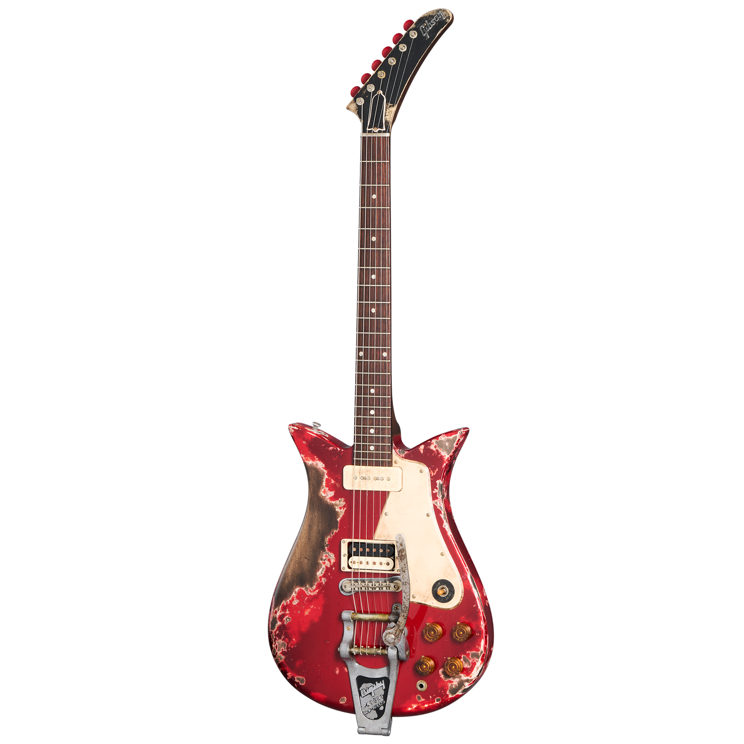 Gibson Custom Leo Scala Theodore Retroliner – Bleeding Red, Bleeding Red, Bleeding-Red